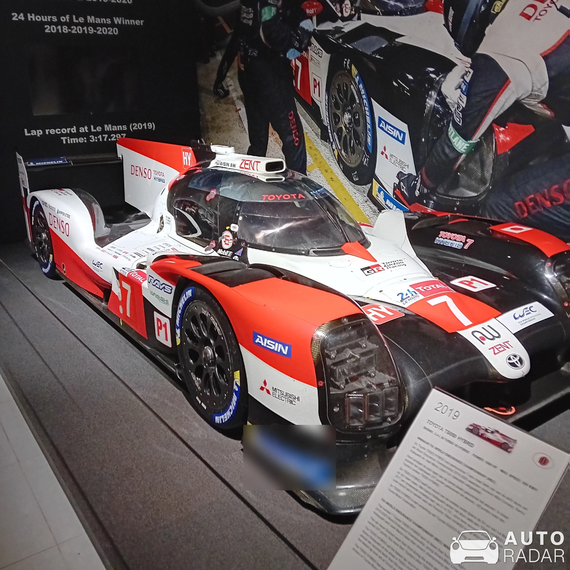 Toyota TS050 Hybrid spotted in Den Haag