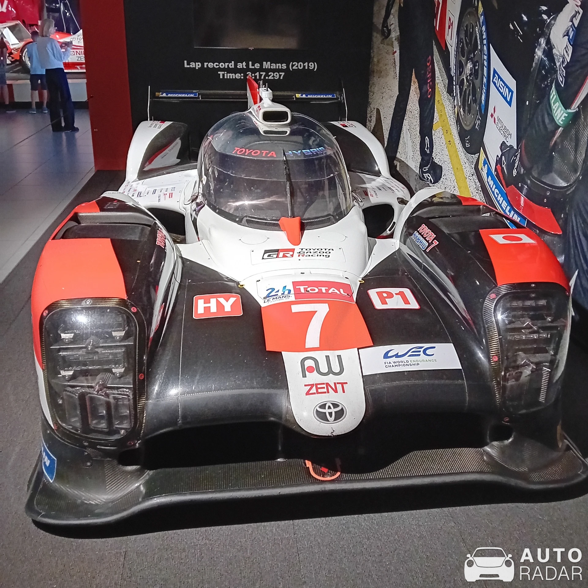 Toyota TS050 Hybrid spotted in Den Haag, Netherlands