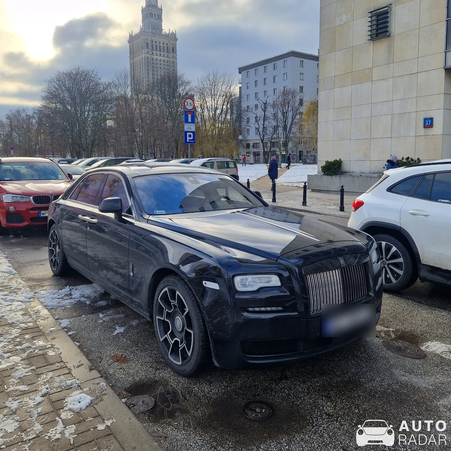 Rolls-Royce Ghost Series II Black Badge spotted in Warszawa, Polska