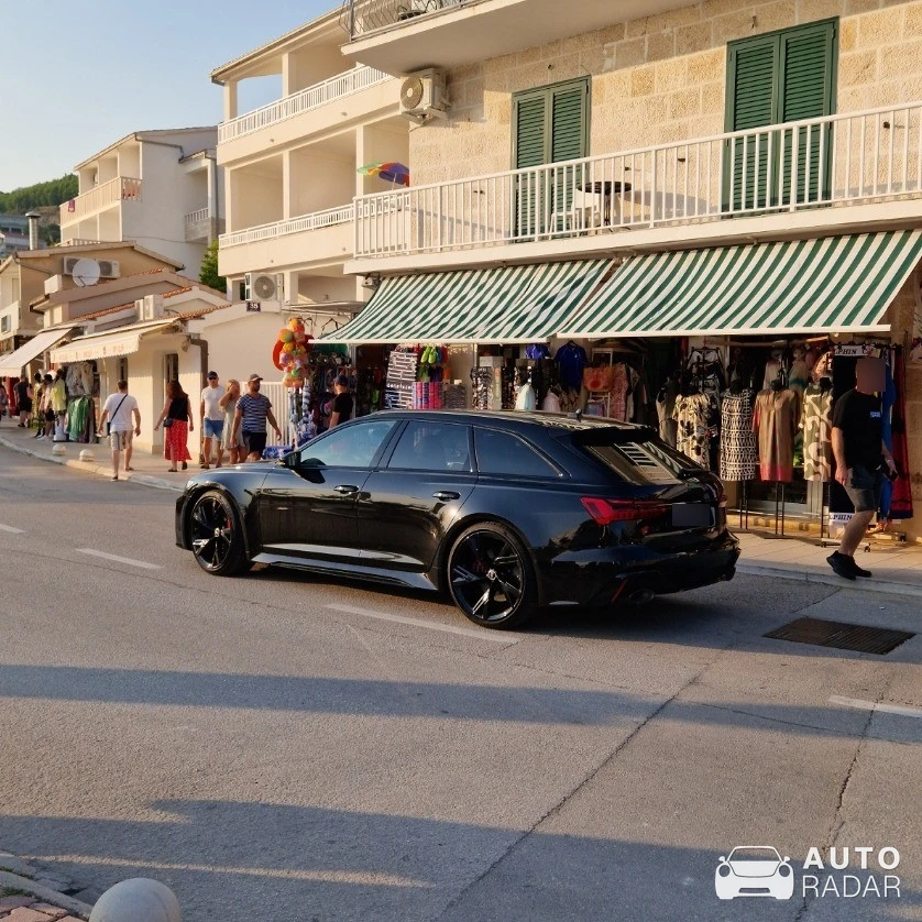 Audi RS6 Avant C8 spotted in Baška Voda, Croatia