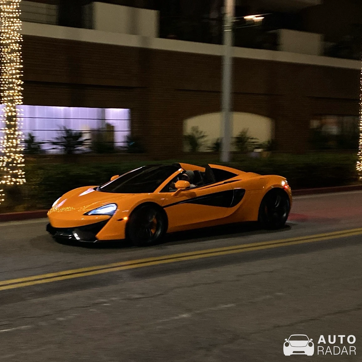 McLaren 570S Spider spotted in Beverly Hills, United States