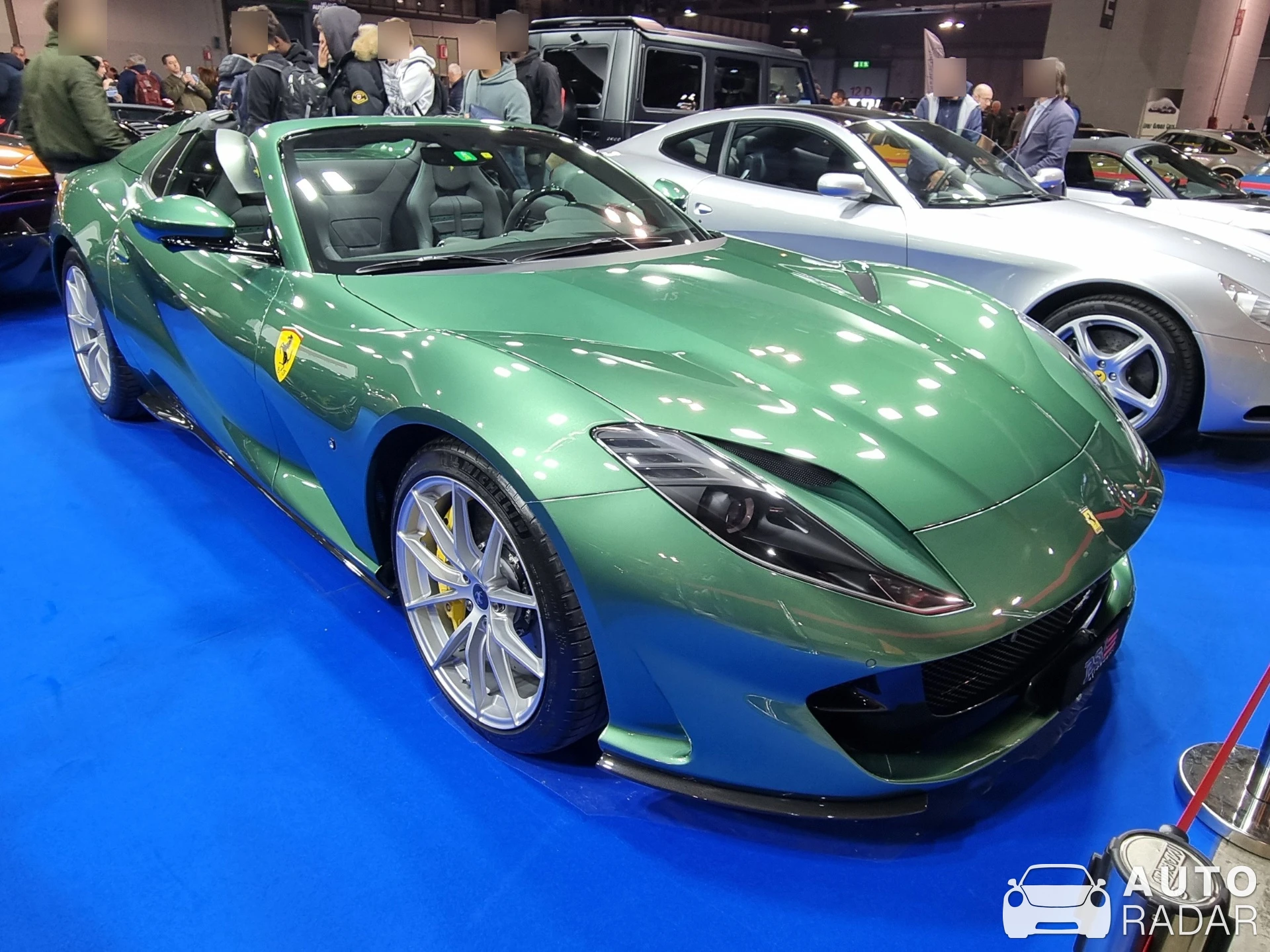 Ferrari 812 GTS spotted in Rho, Italia
