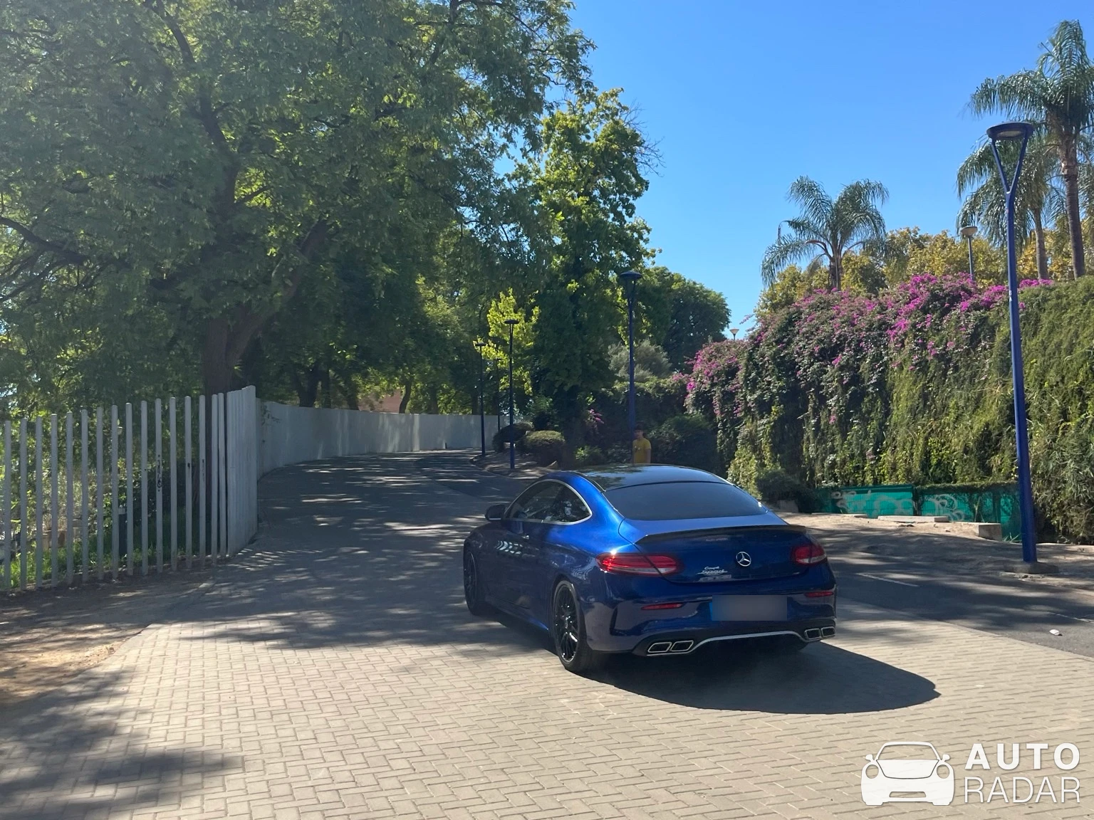 Mercedes-AMG Renntech C 63 Coupé C205 spotted in Sevilla