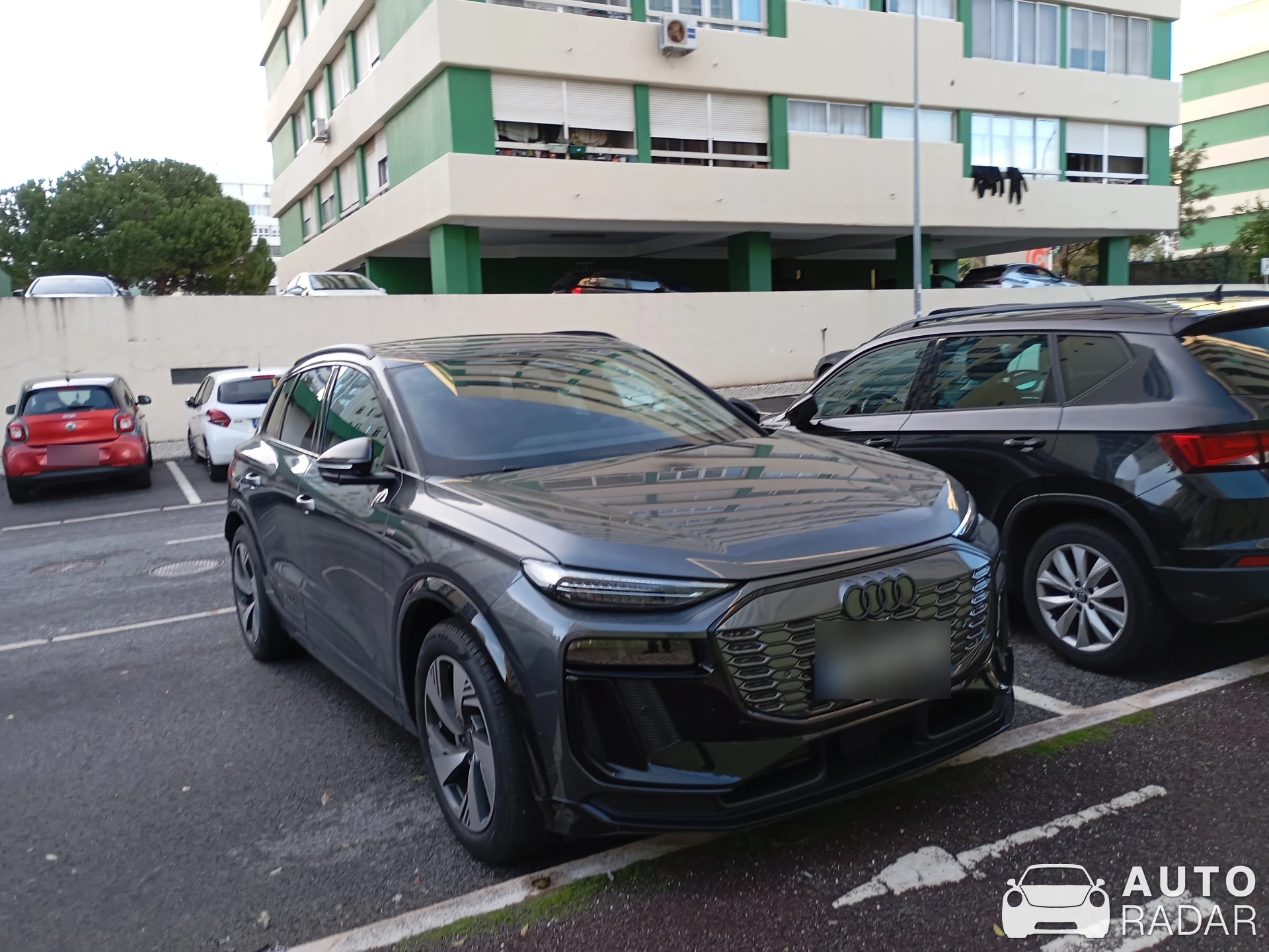 Audi Q6 E-Tron spotted in Oeiras