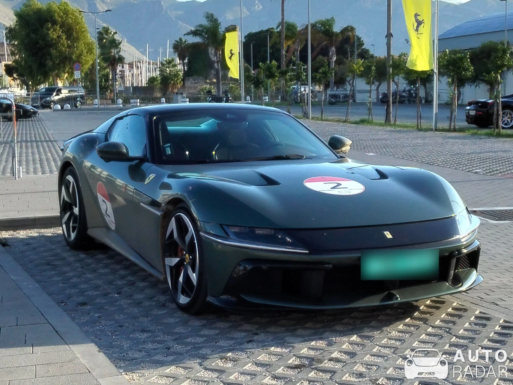 Ferrari 12Cilindri spotted in Palermo, Italy