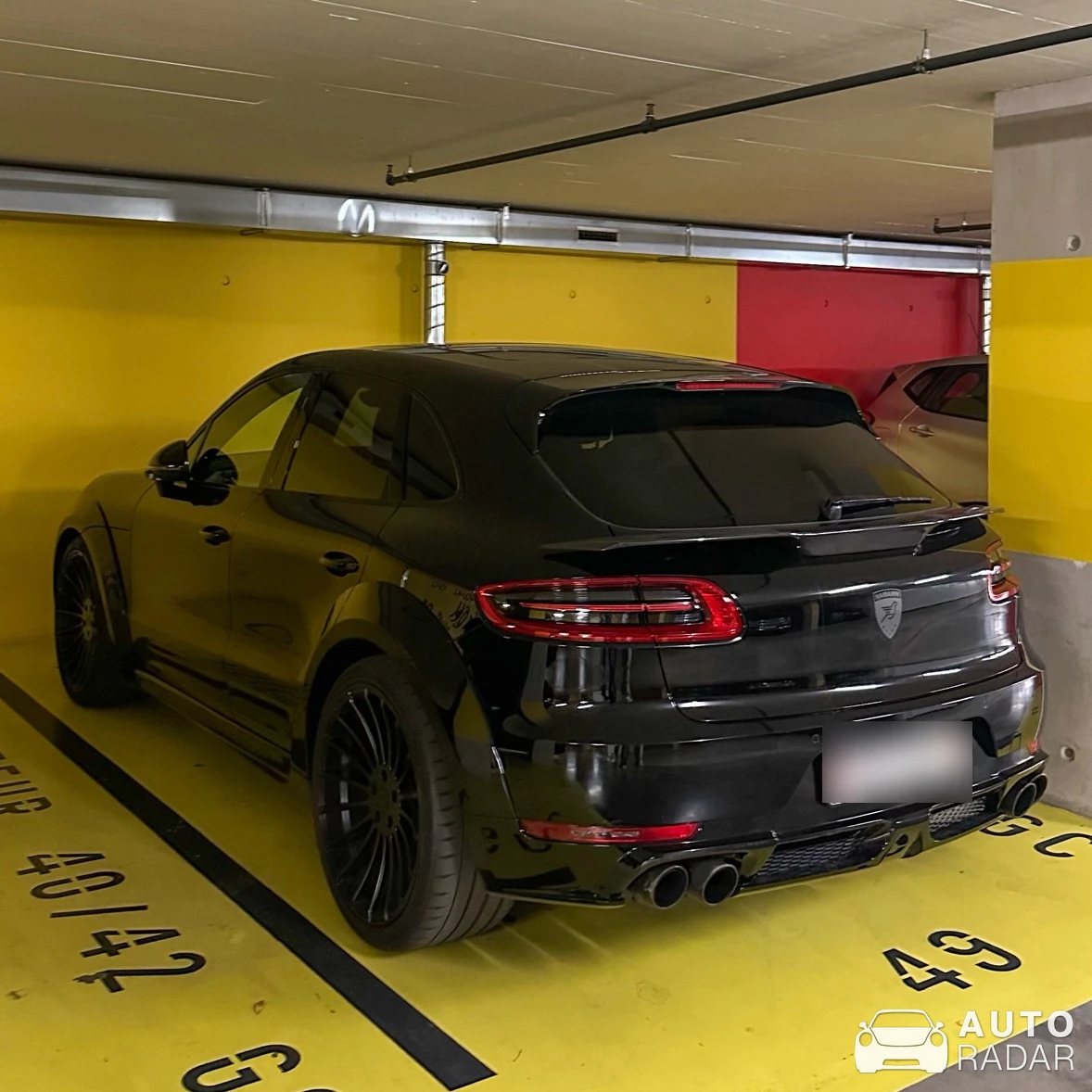 Porsche Macan Turbo Hamann spotted in Genève