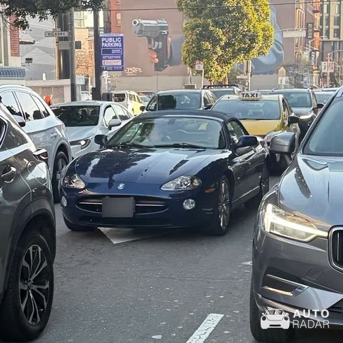 Jaguar XK8 spotted in San Francisco, United States