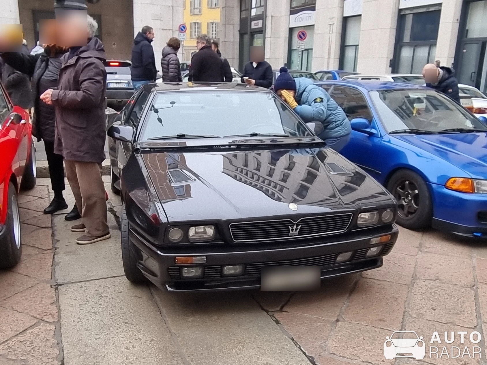 Maserati Shamal spotted in Milano
