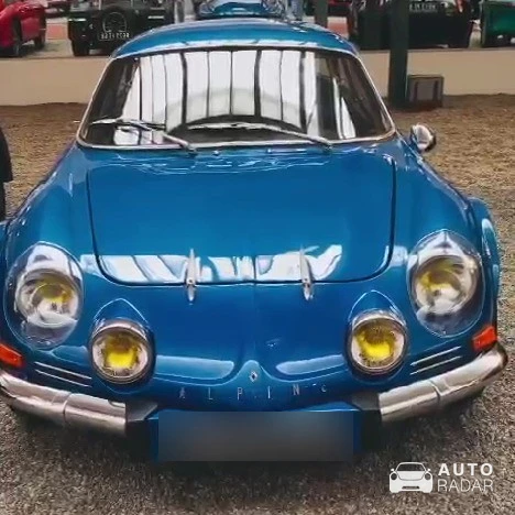 Alpine A110 1300 spotted in Mulhouse, France