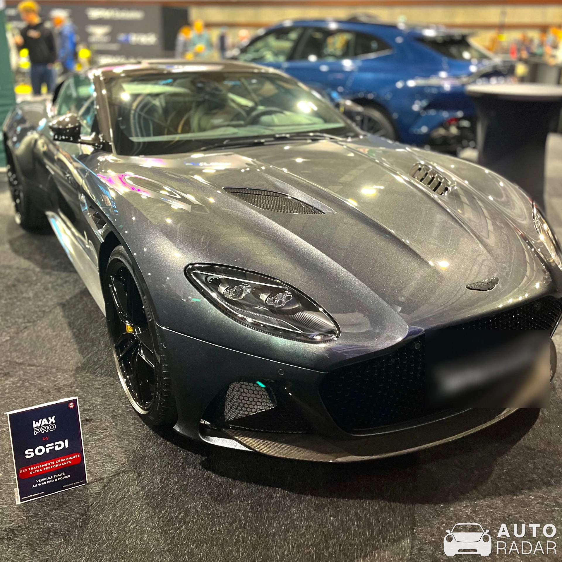 Aston Martin DBS Superleggera spotted in Paris, France
