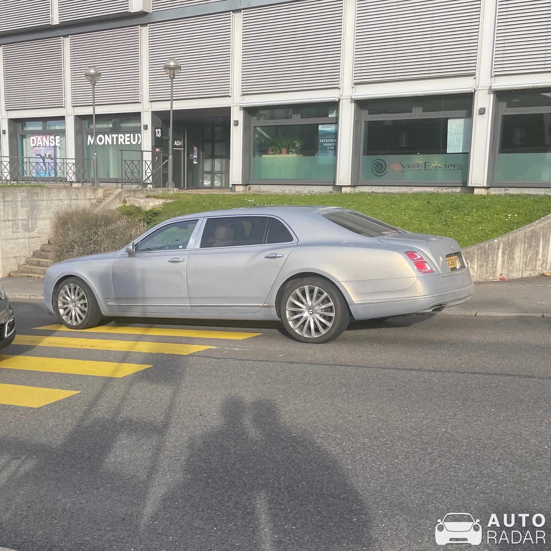 Bentley Mulsanne spotted in Montreux, Switzerland