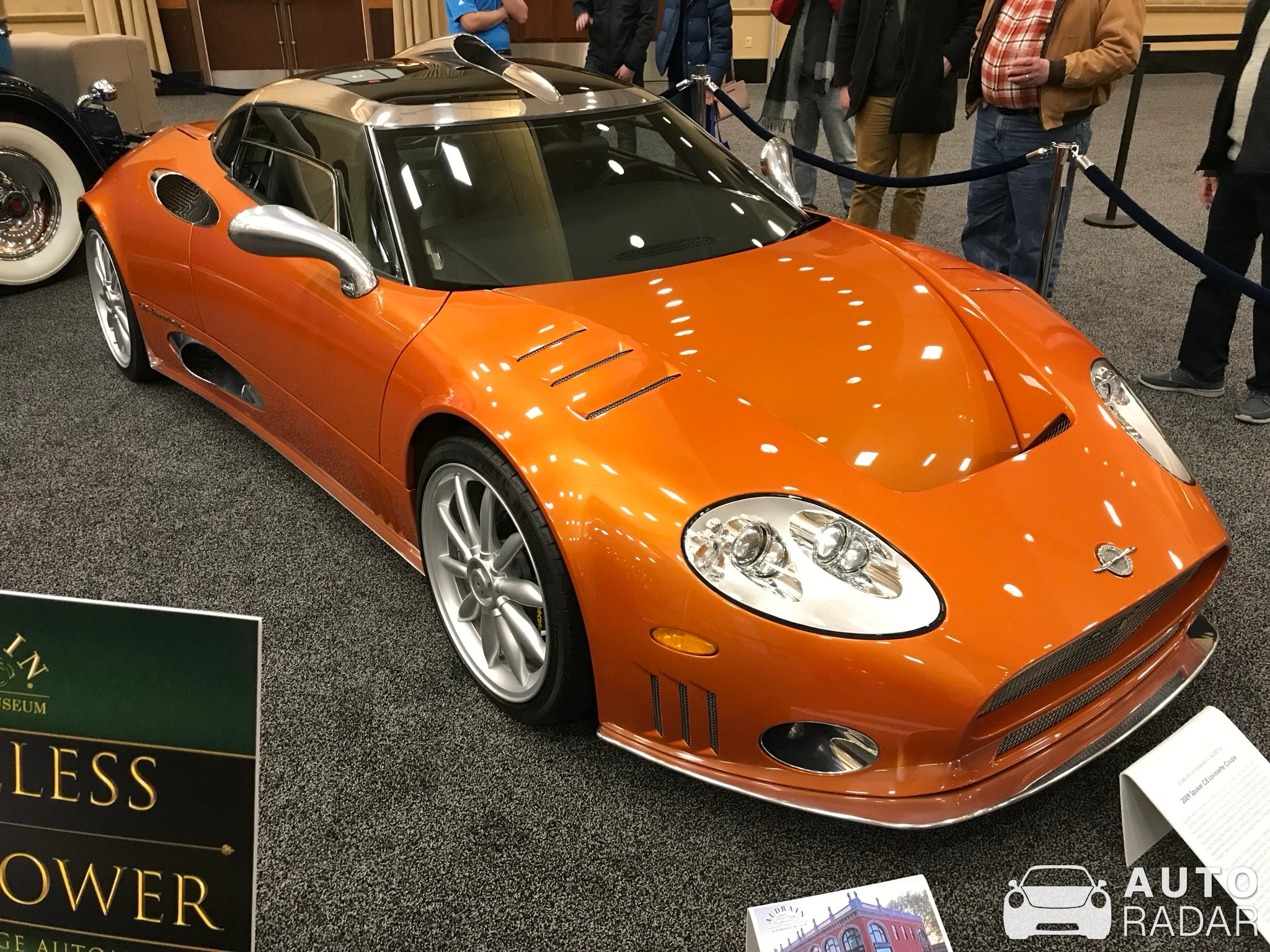 Spyker C8 Laviolette SWB spotted in Providence