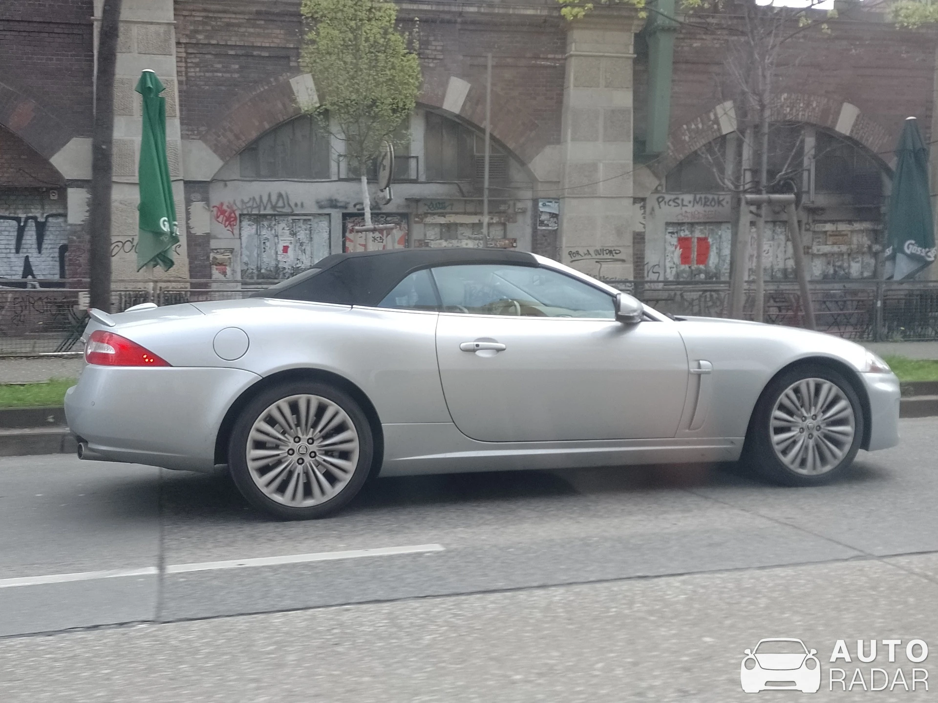 Jaguar XK Convertible spotted in Vienna