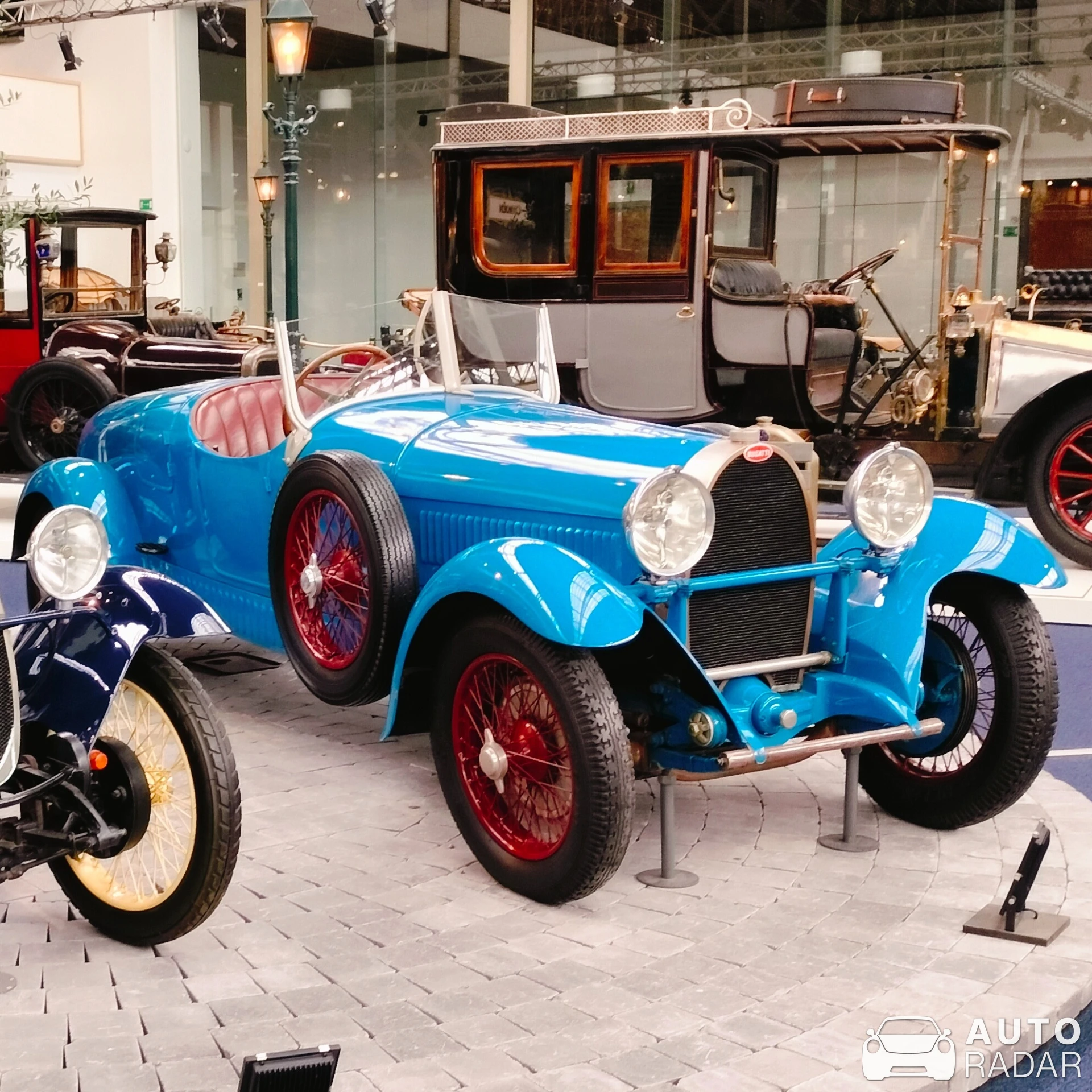 Bugatti Type 44 spotted in Brussels
