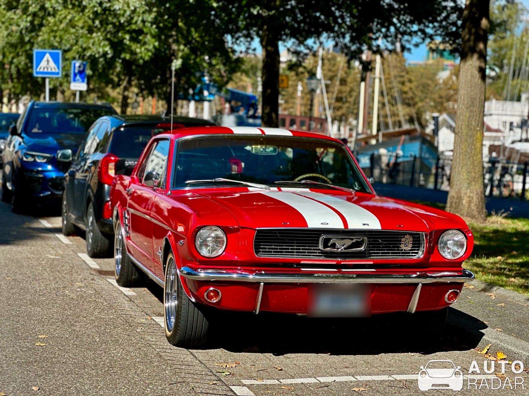 Ford Mustang 289 V8 spotted in Rotterdam