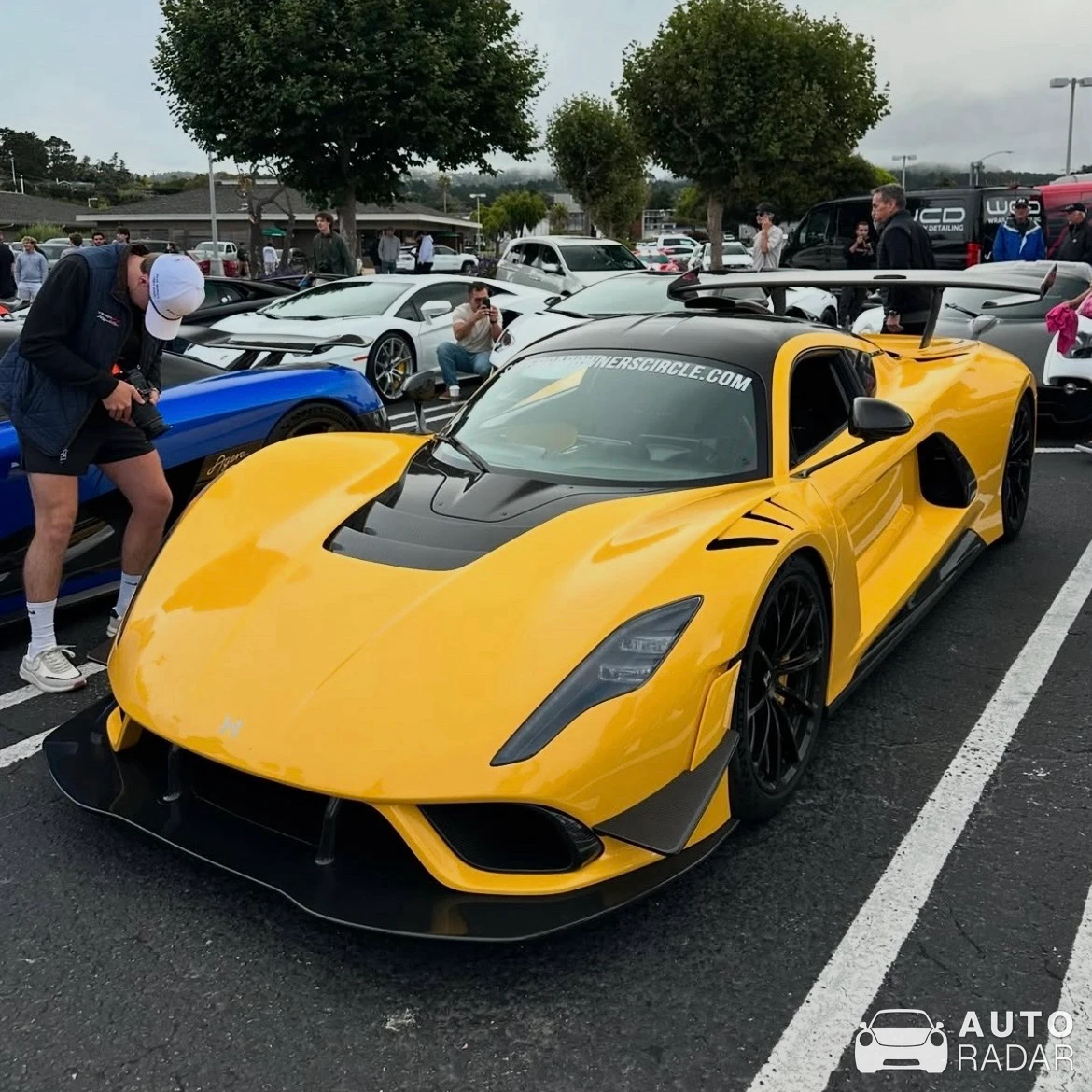 Hennessey Venom F5 Revolution spotted in Monterey