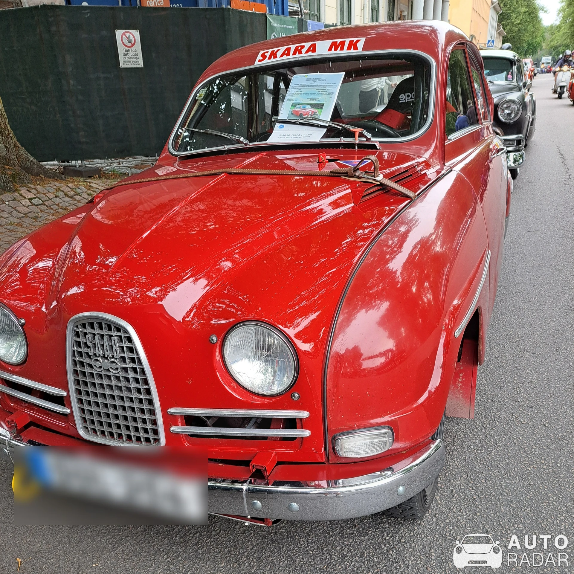 Saab 96 spotted in Lidköping