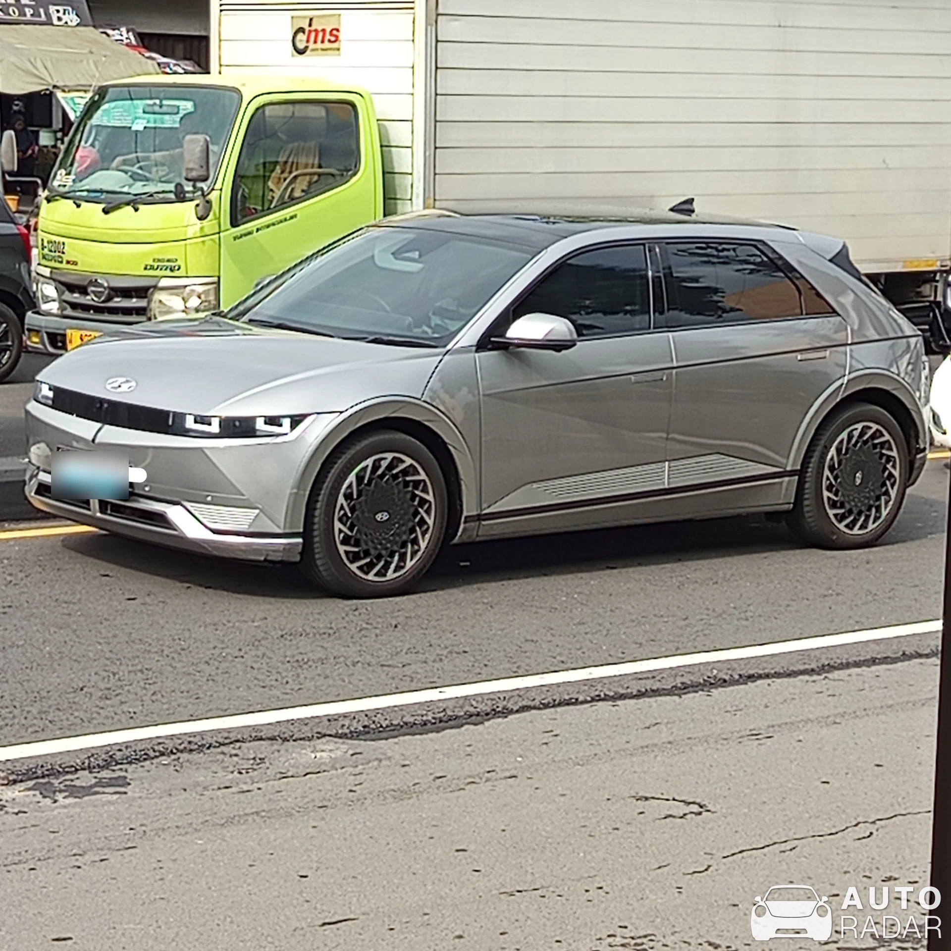 Hyundai Ioniq 5 spotted in Kabupaten Sleman, Indonesia