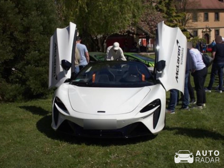 McLaren Artura spotted in Bamberg