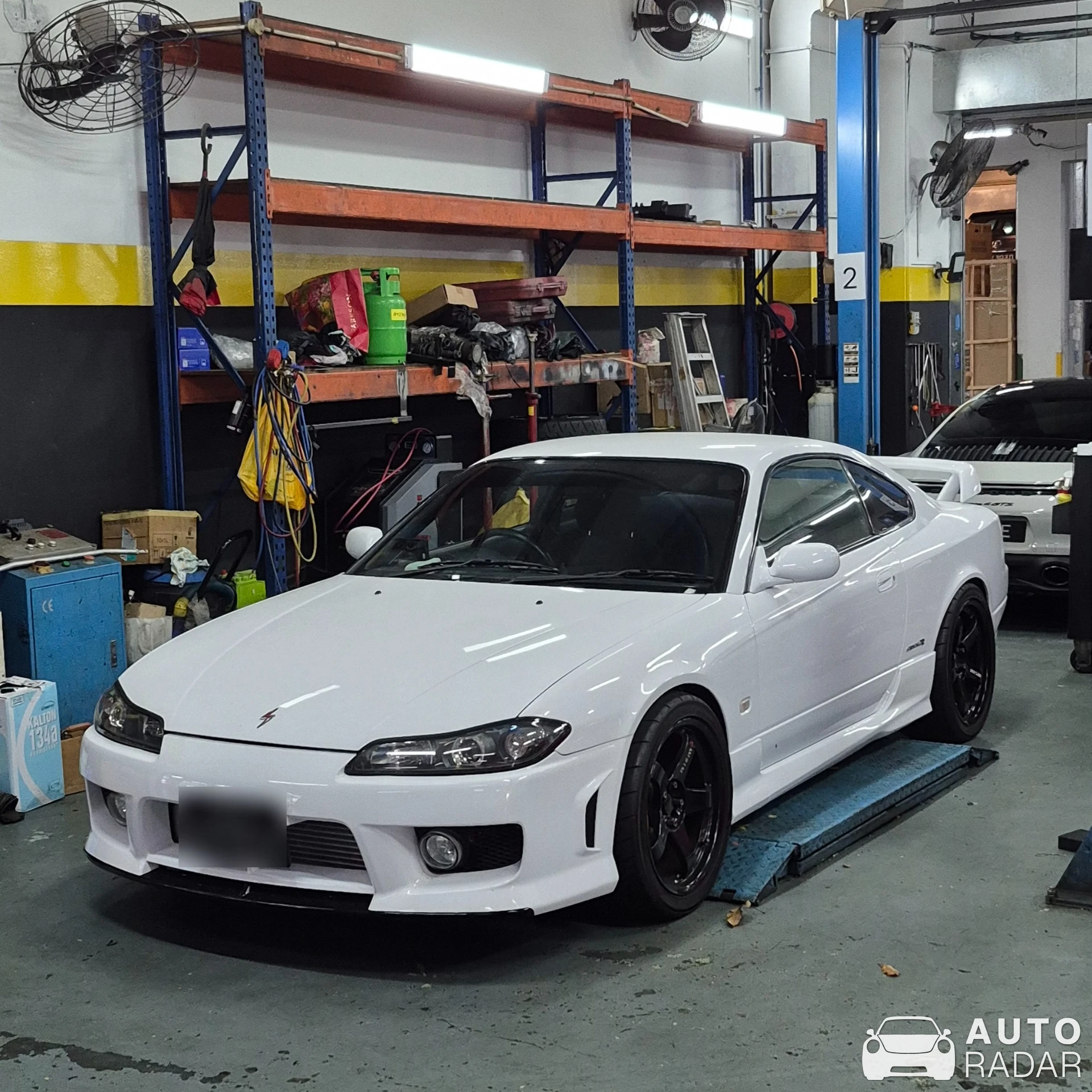 Nissan Silvia S15 Spec-R spotted in Singapore