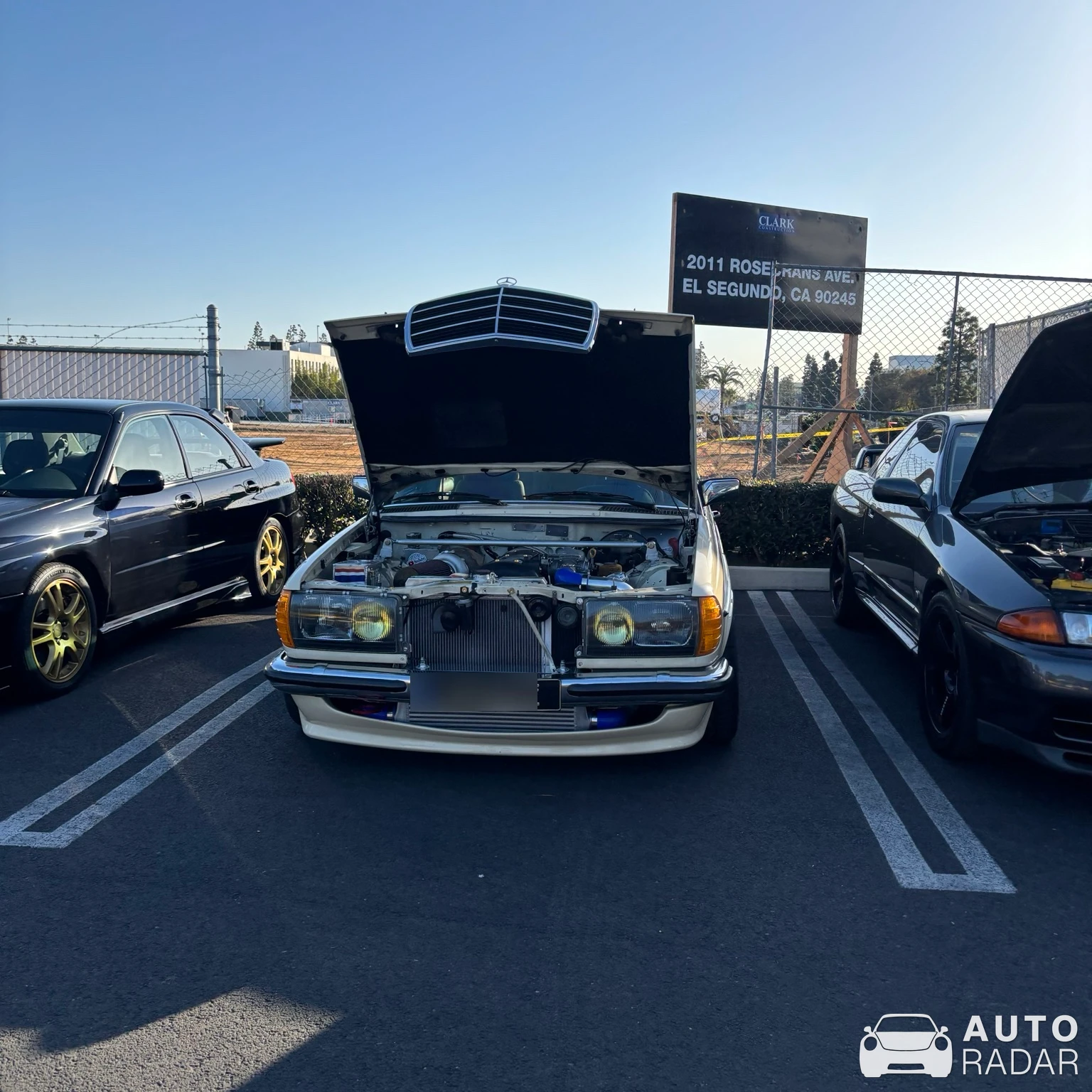 Mercedes-Benz 230E W123 spotted in El Segundo, United States