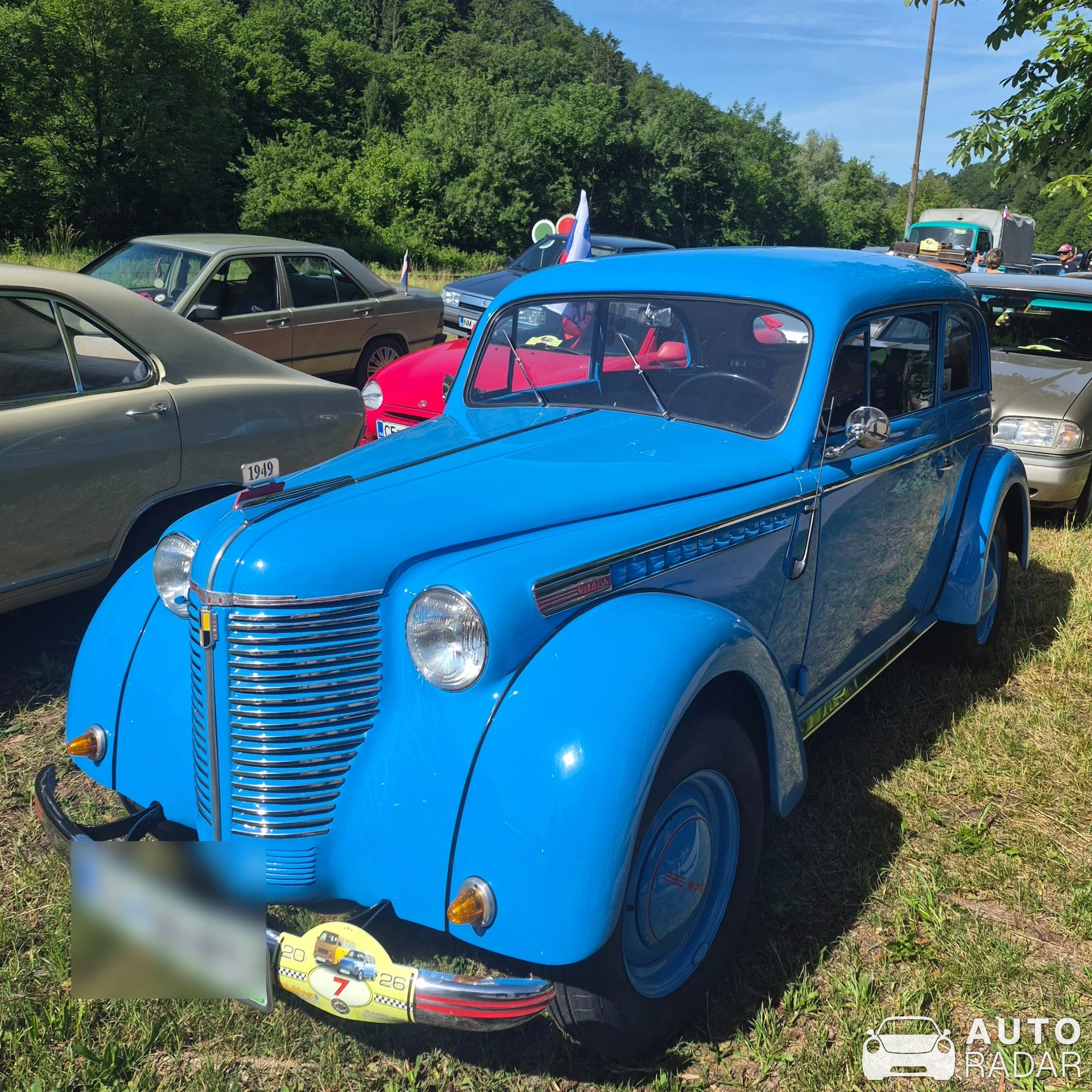 Opel Olympia spotted in Sevnica
