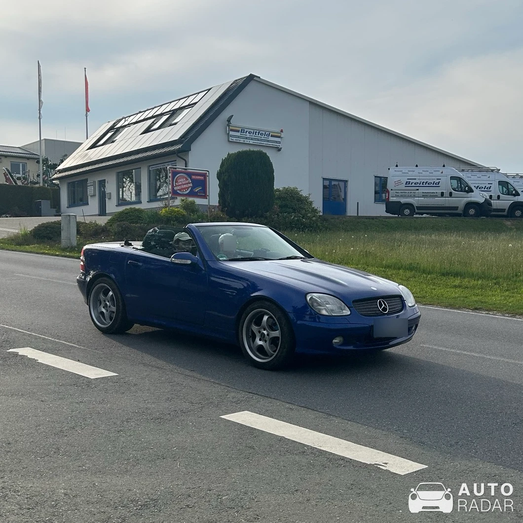 Mercedes-Benz SLK 55 AMG R170 spotted in Zwönitz