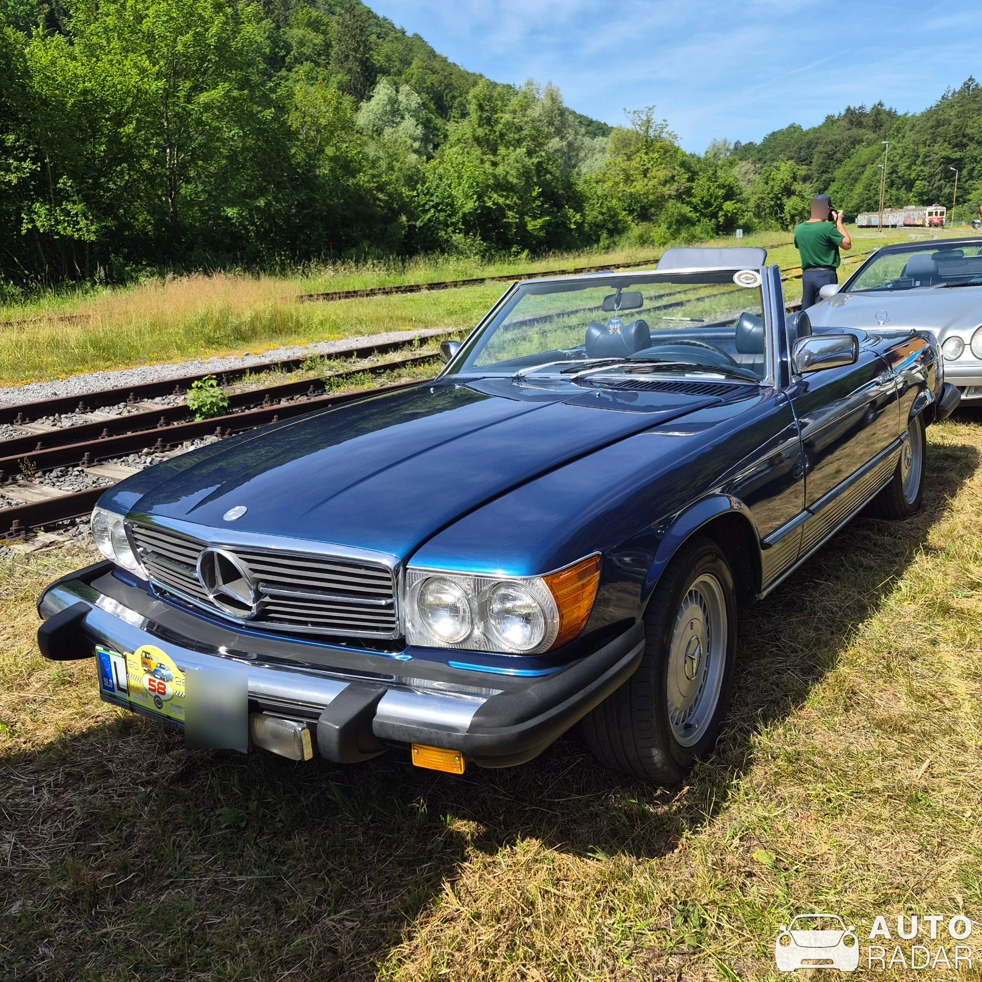 Mercedes-Benz 450SL spotted in Sevnica