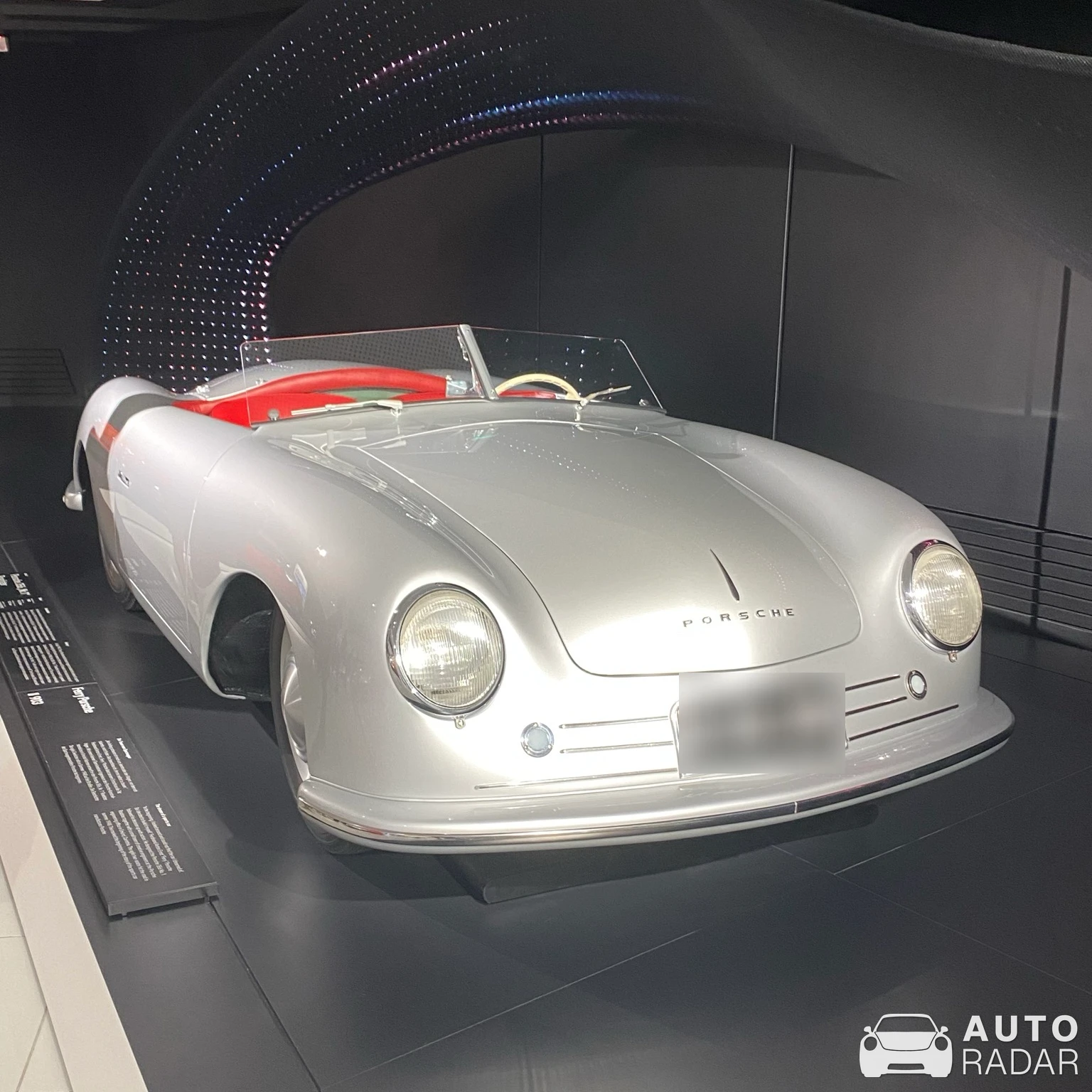 Porsche 356 Speedster spotted in Stuttgart, Vokietija