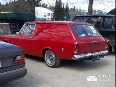 Ford Taunus 17M spotted in Lahti