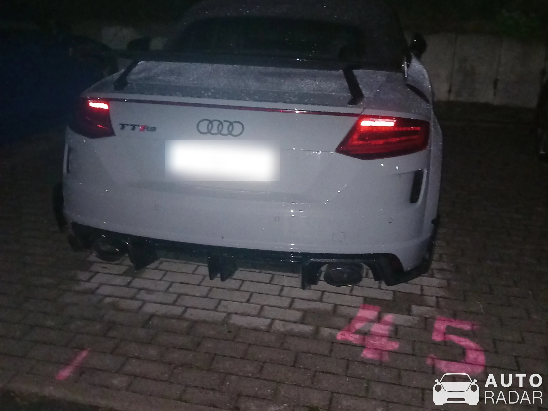 Audi TT-RS spotted in Suhl