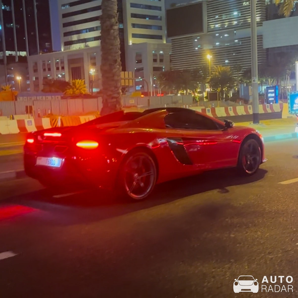 McLaren 650S Spider spotted in Dubai, United Arab Emirates