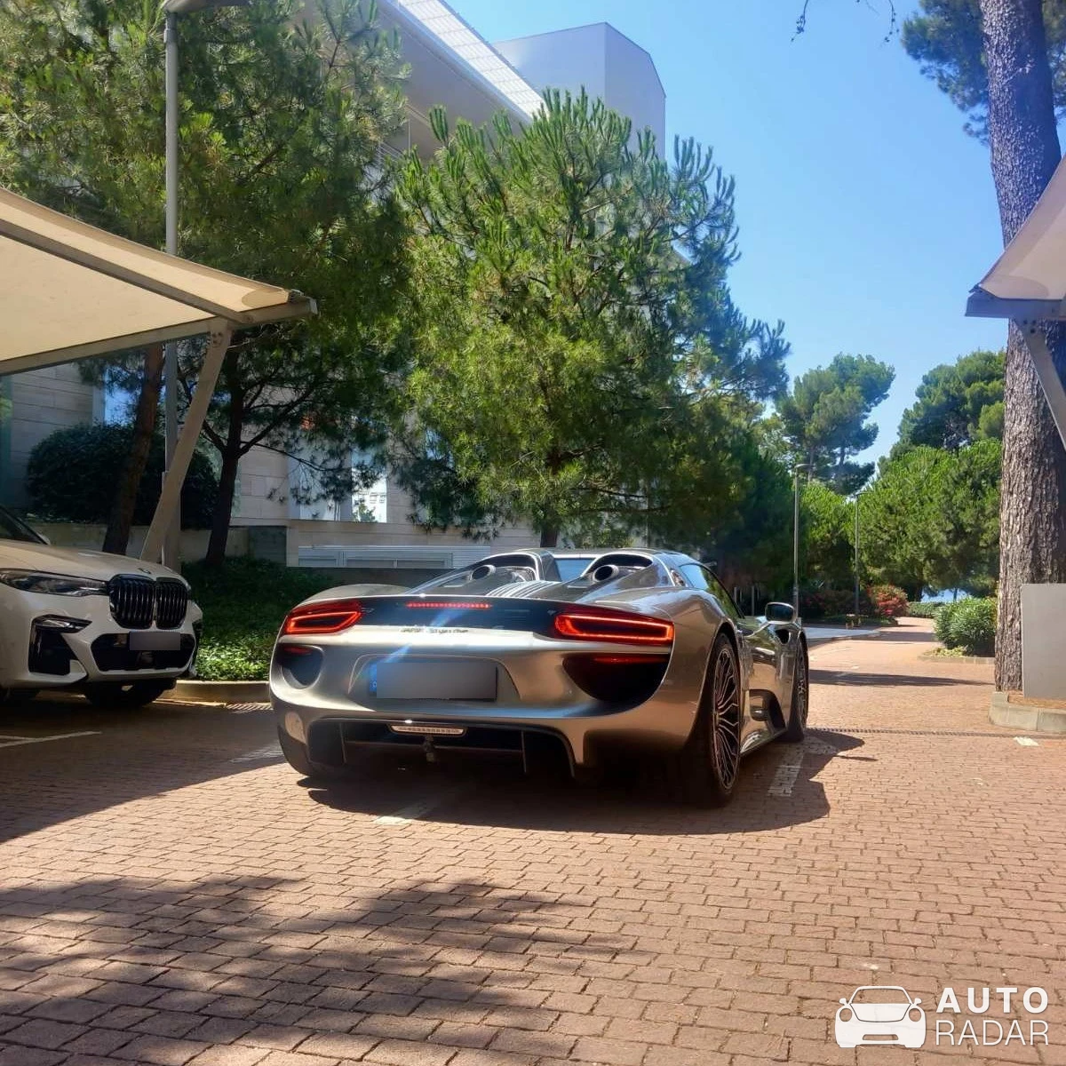 Porsche 918 Spyder spotted in Split-Dalmatia County, Croatia