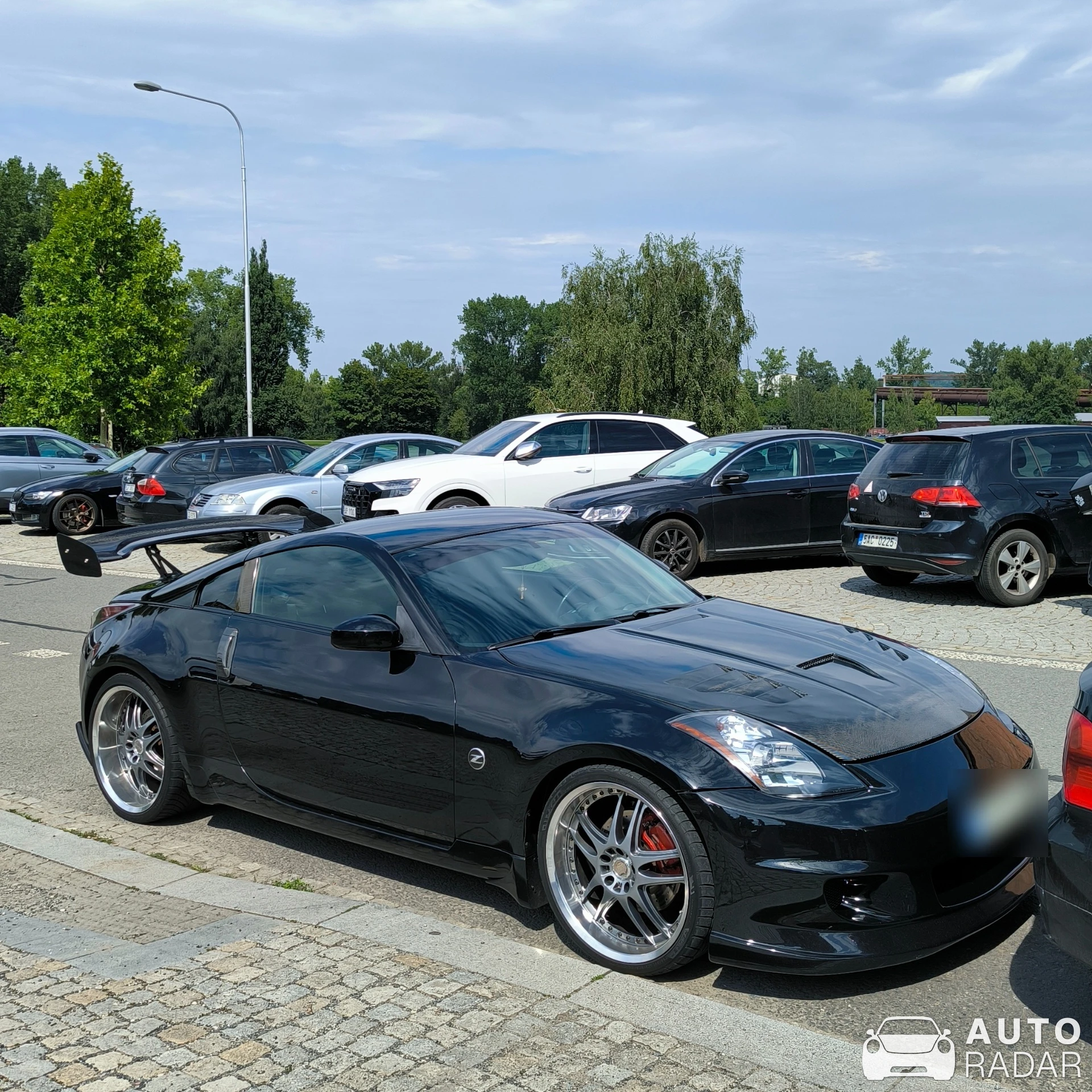 Nissan 350Z Rocket Bunny spotted in Ostrava