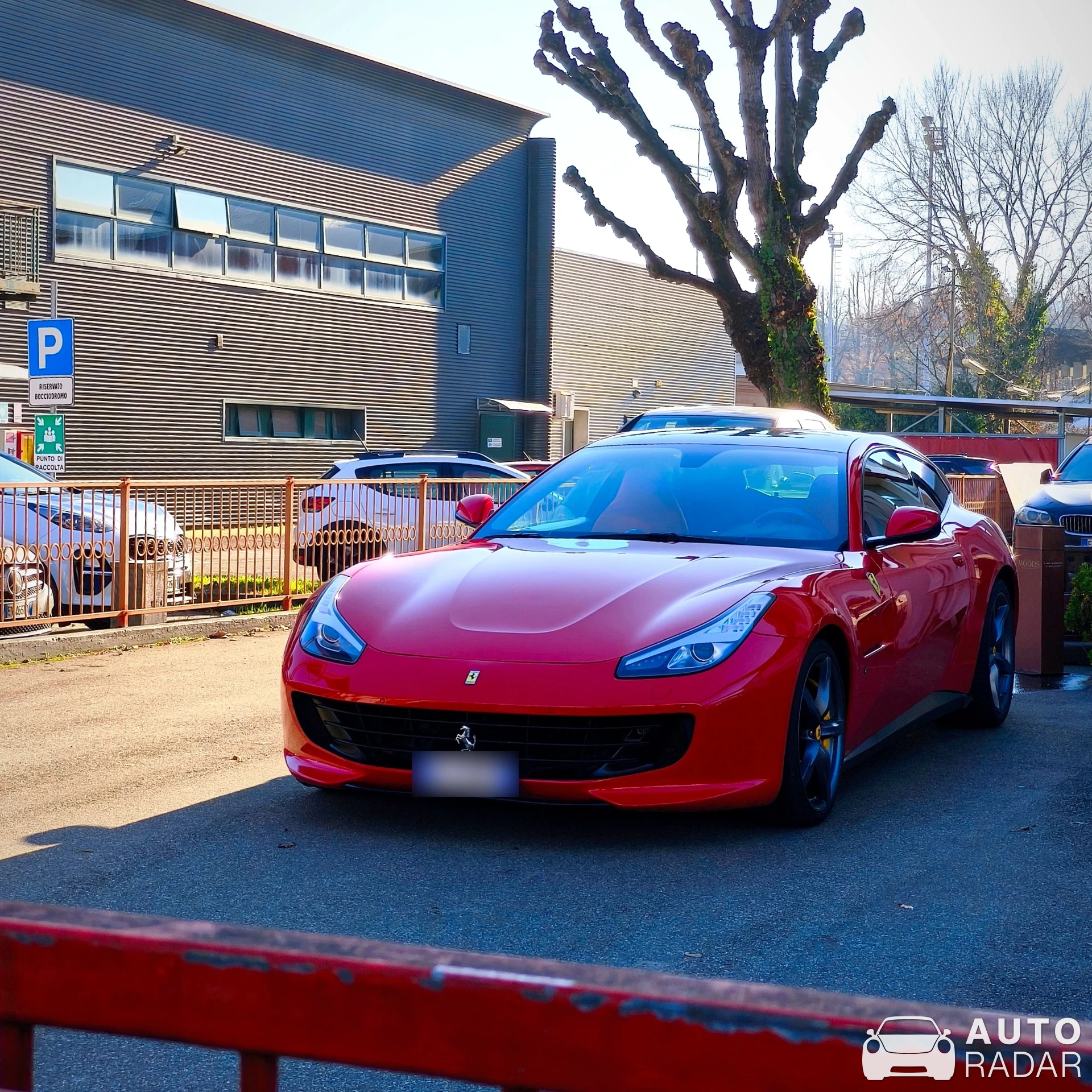 Ferrari GTC4Lusso spotted in Maranello, Italy