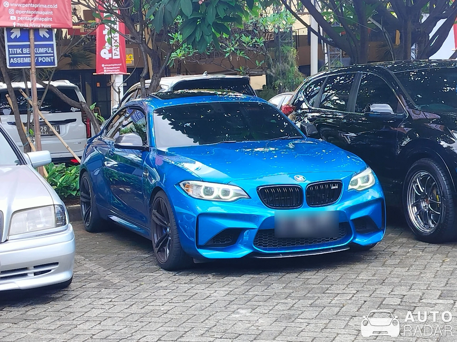 BMW M2 F87 Coupé Competition spotted in Kota Jakarta Selatan, Indonesia