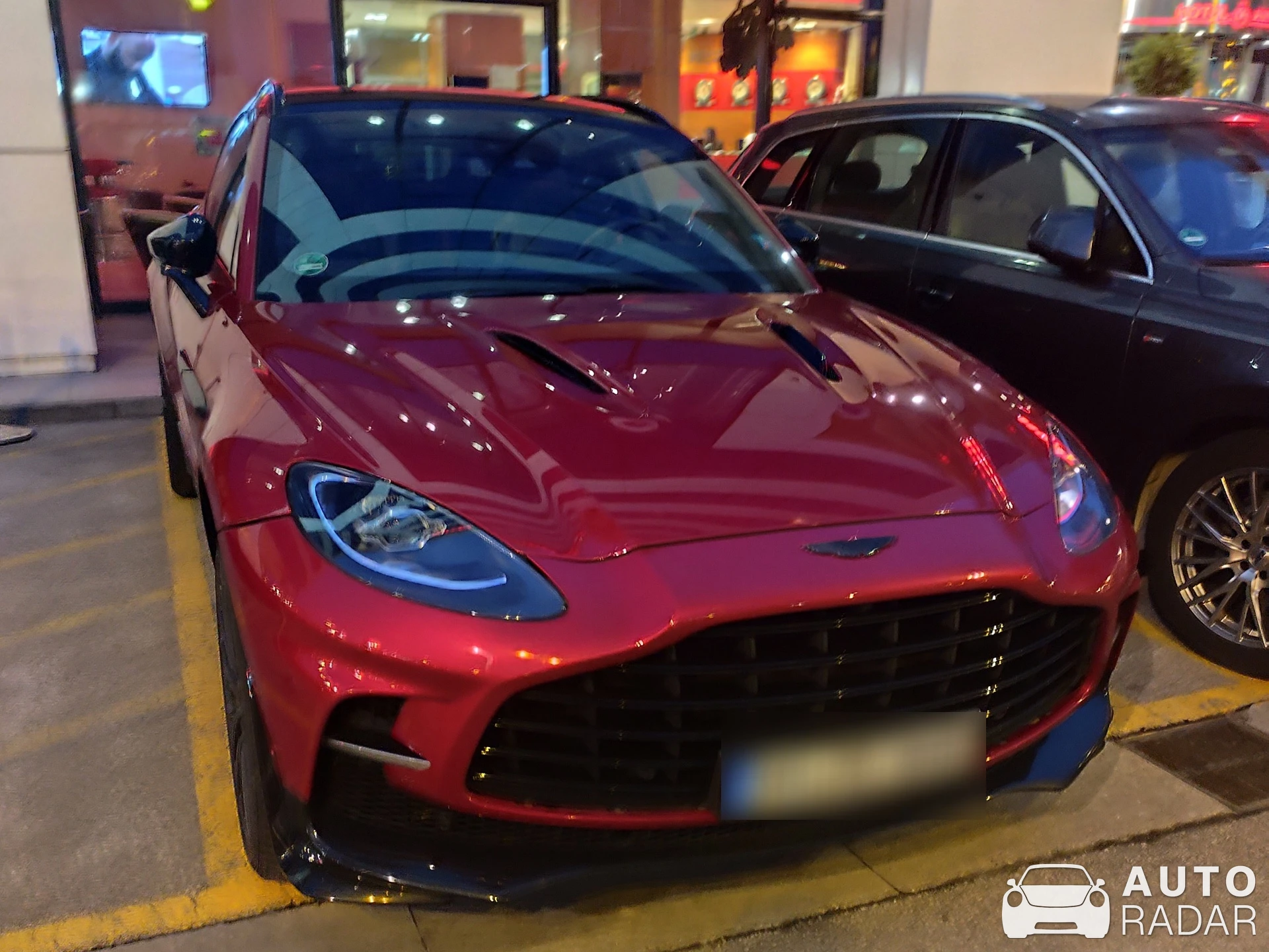 Aston Martin DBX707 spotted in Zagreb, Croatia