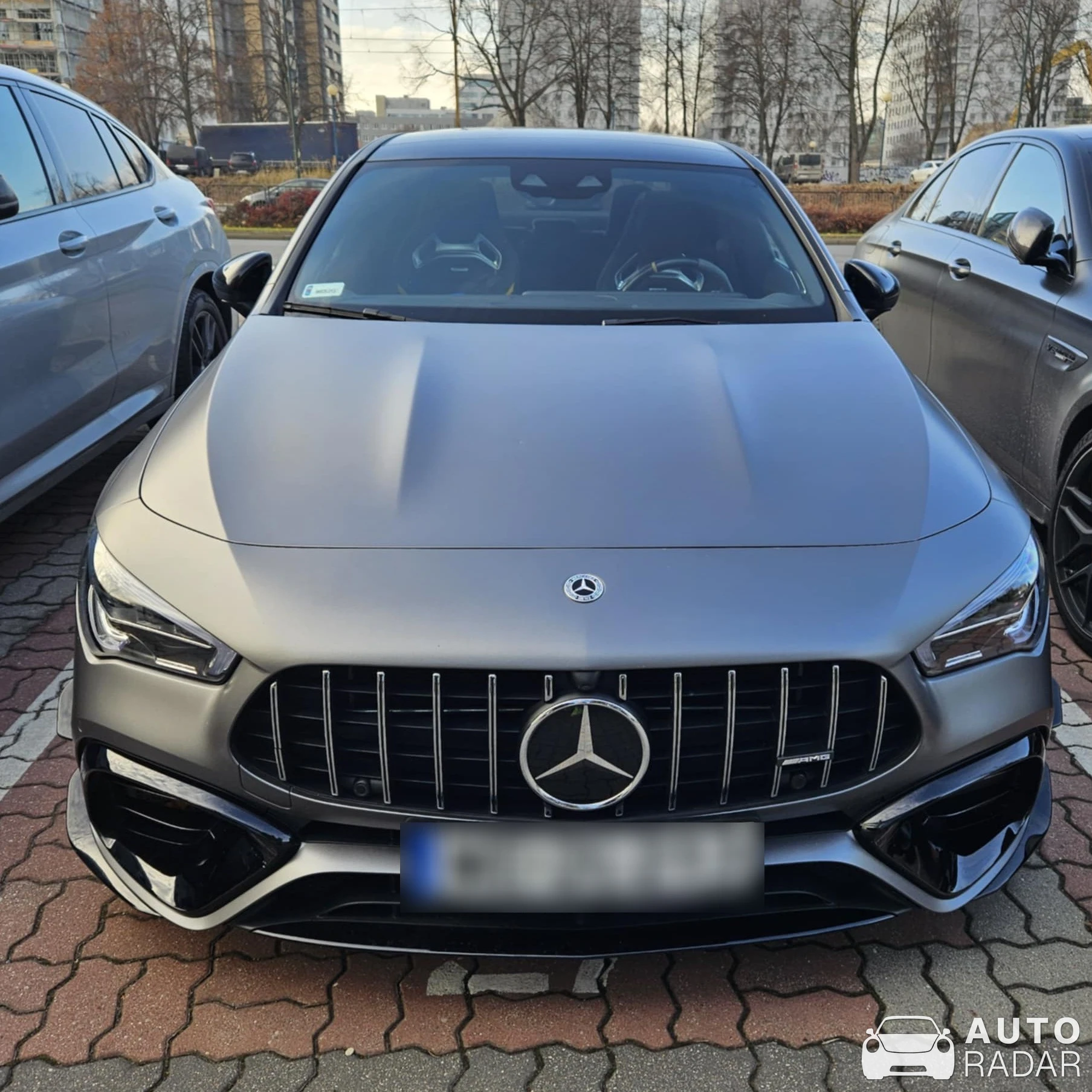 Mercedes-AMG CLA 45 S C118 spotted in Warszawa, Poland