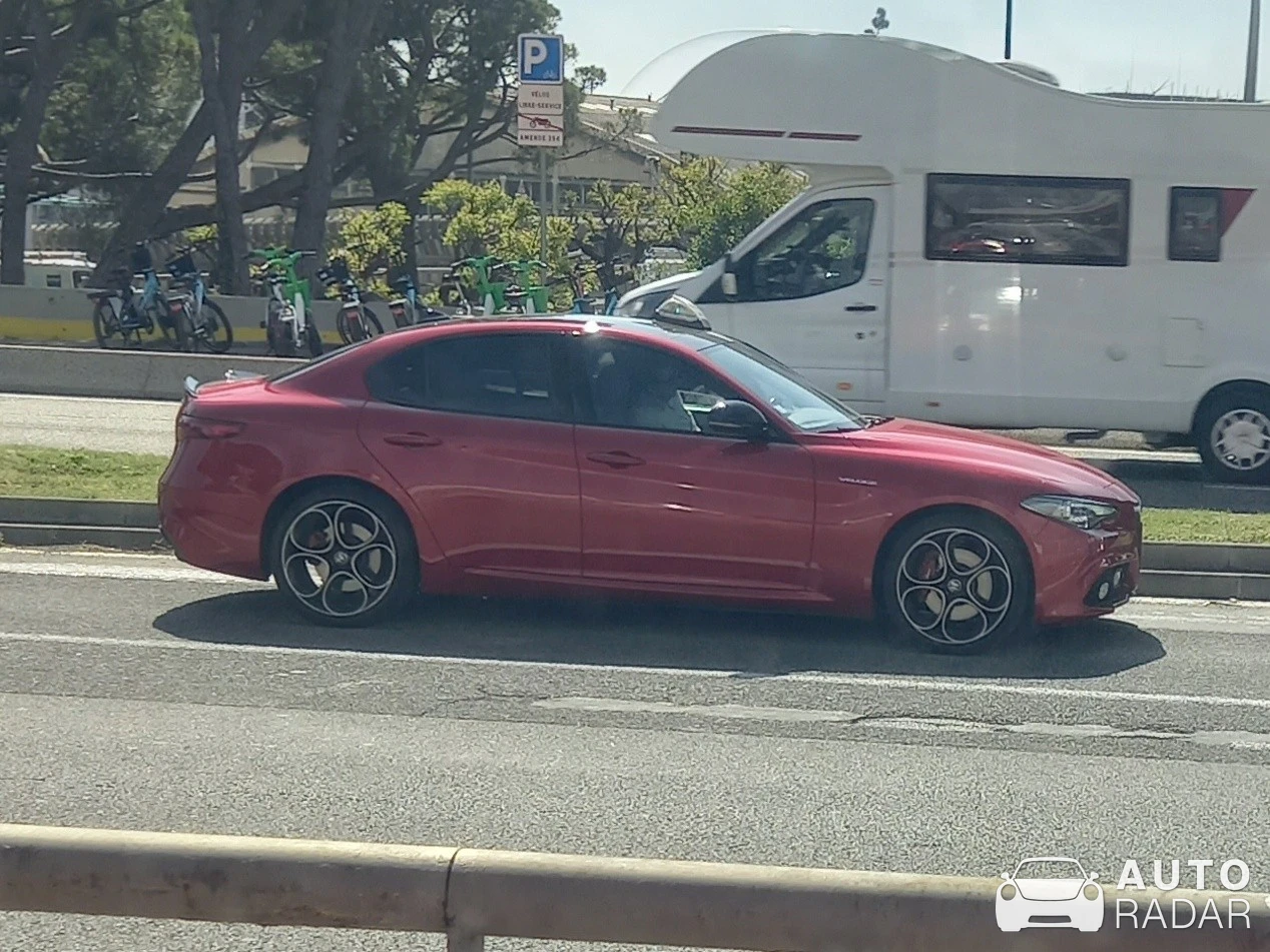 Alfa Romeo Giulia Quadrifoglio 2020 spotted in Cagnes-sur-Mer