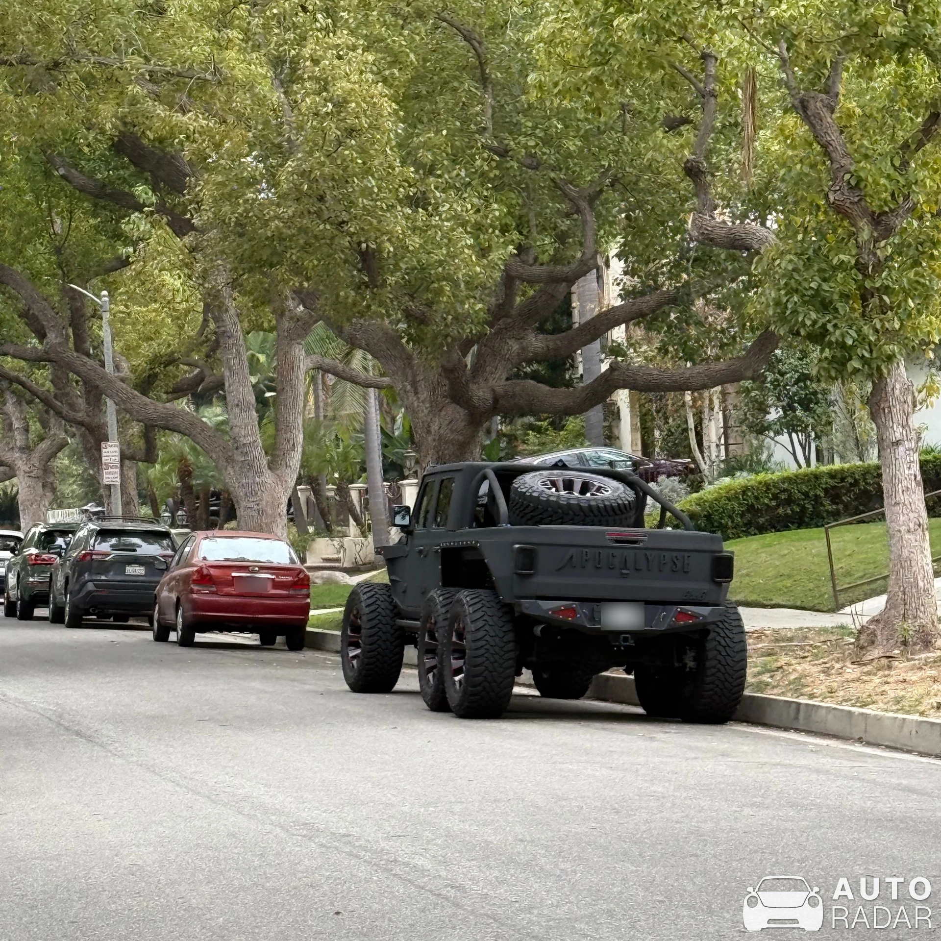 Jeep Gladiator spotted in Beverly Hills, United States