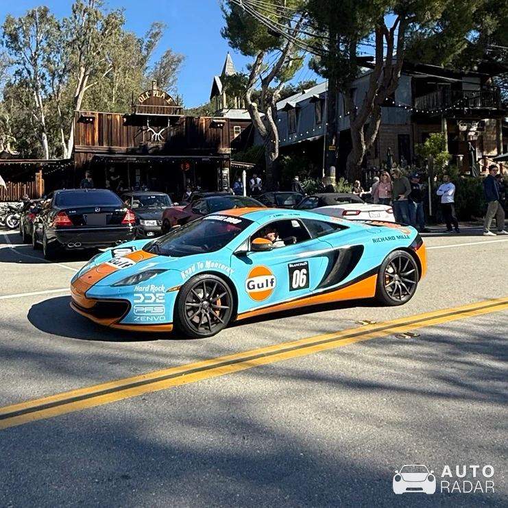 McLaren 12C spotted in Agoura Hills, United States