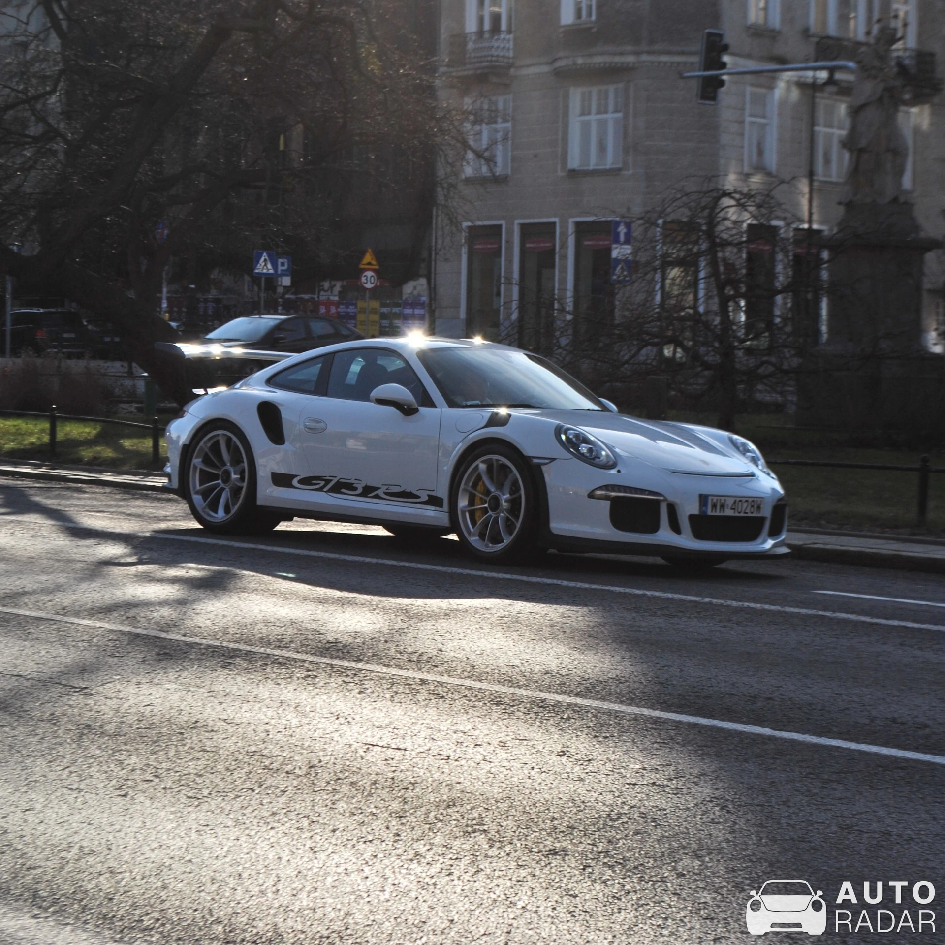 Porsche 991 GT3 RS MkI spotted in Warszawa, Poland