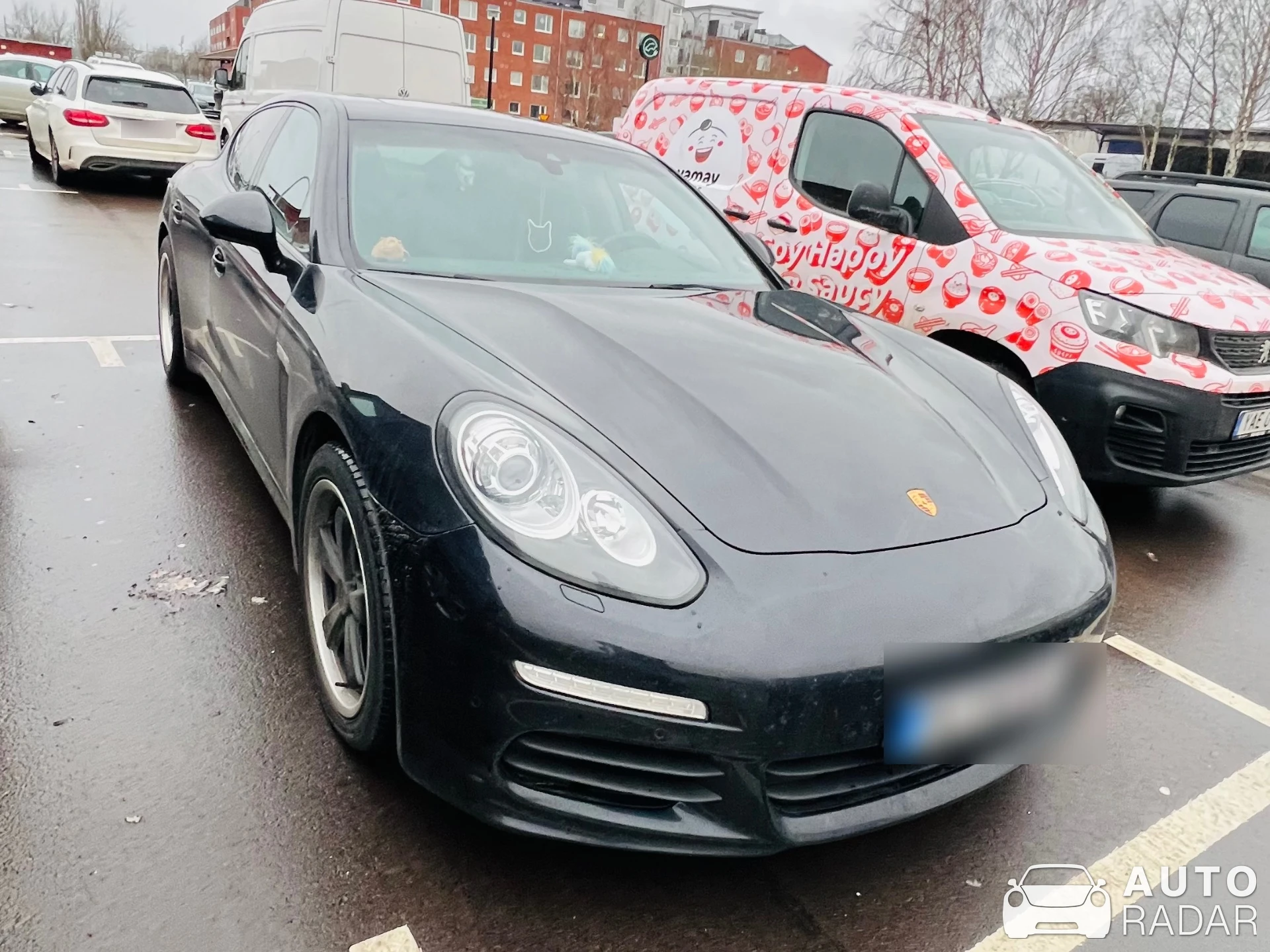 Porsche 970 Panamera spotted in Södra Eslöv, Sverige