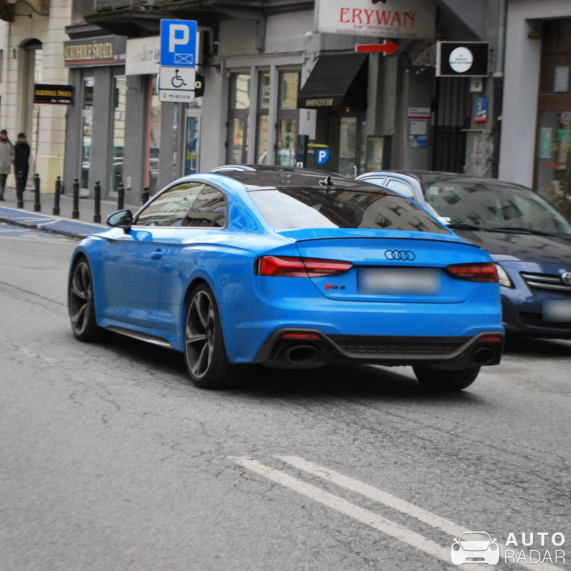 Audi RS5 B9 2021 spotted in Warszawa