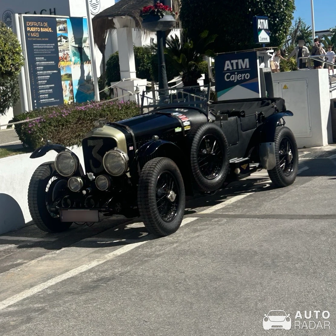 Bentley 4½ Litre Blower spotted in Marbella