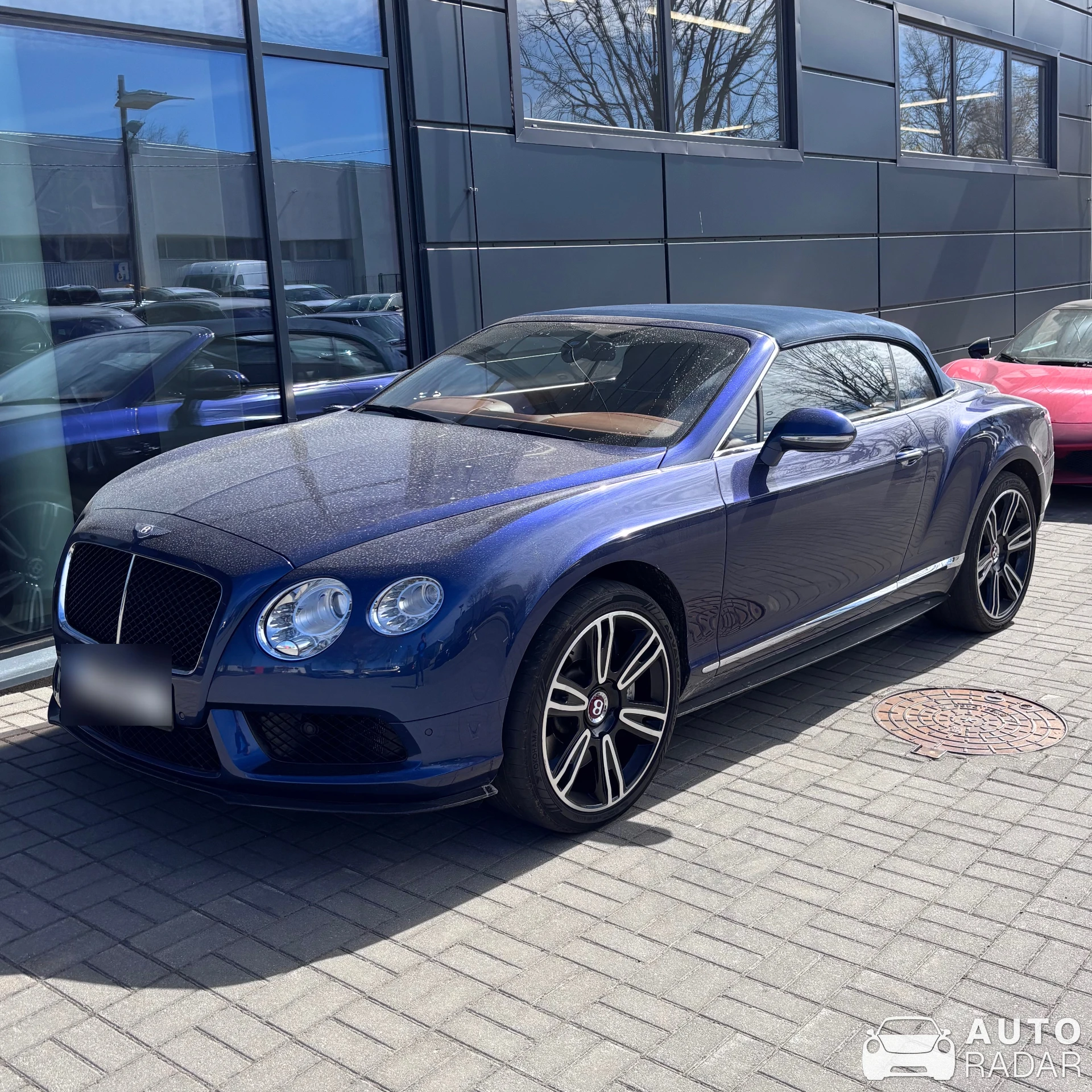 Bentley Continental GTC V8 S spotted in Riga