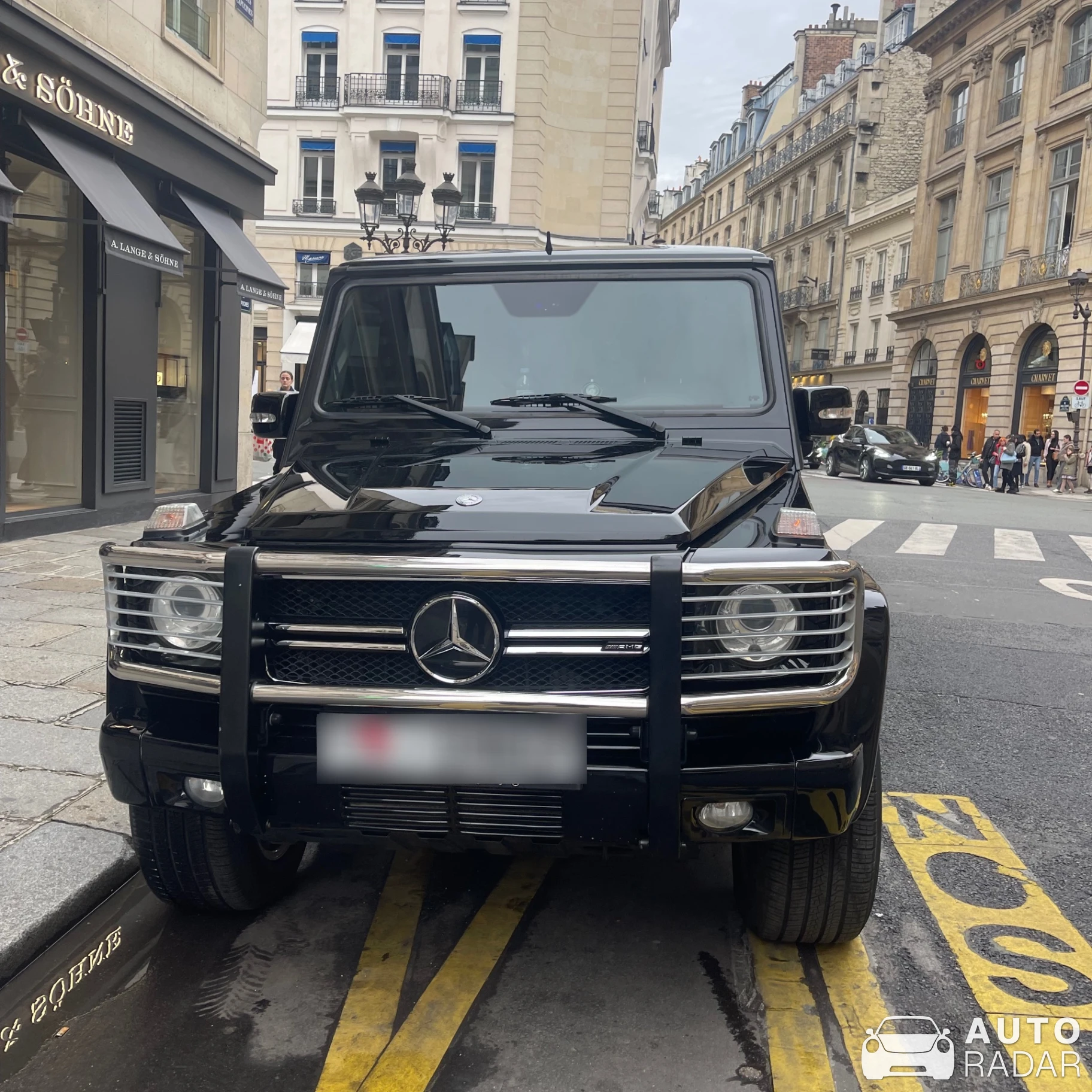 Mercedes-AMG G 55 spotted in Paris, France