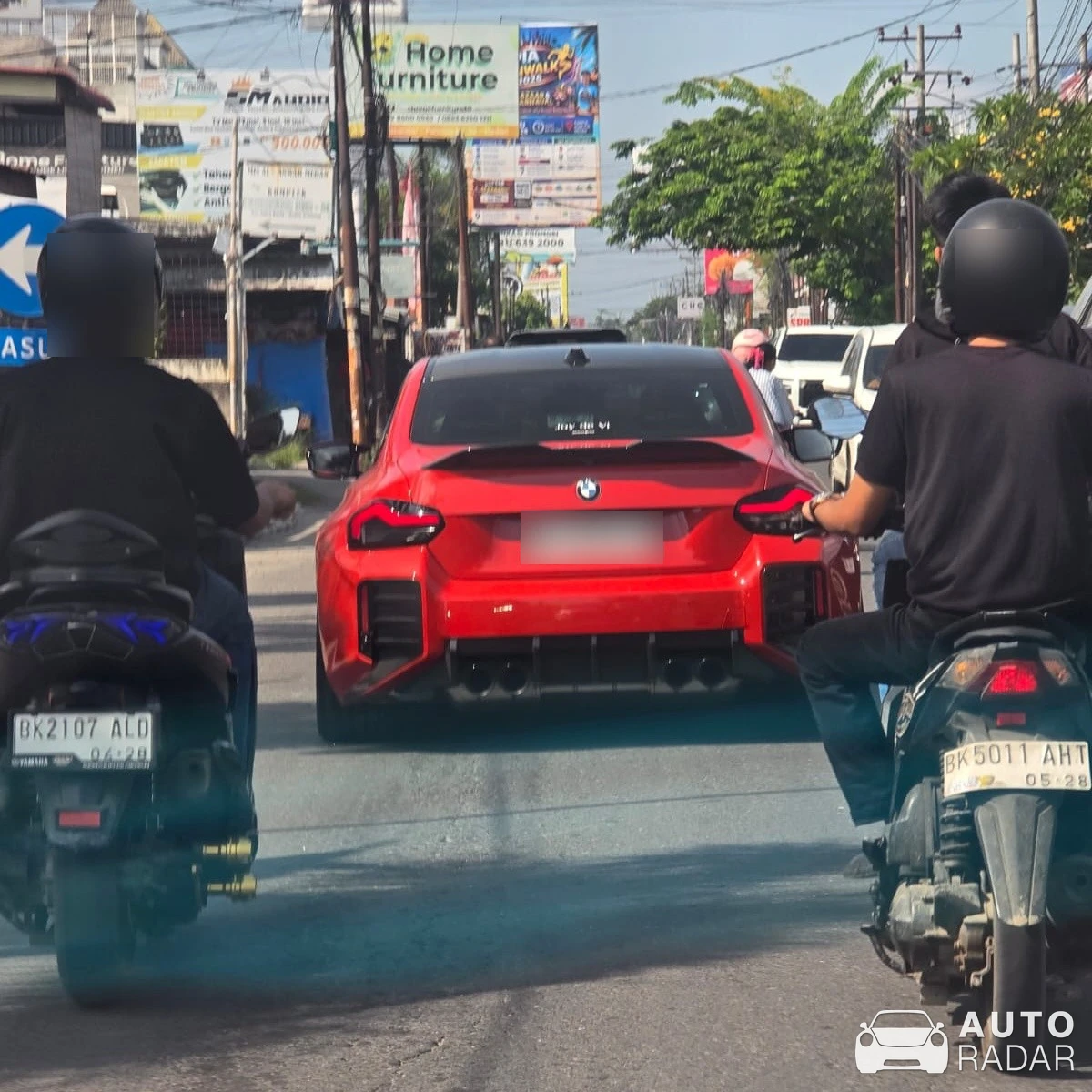 BMW M2 G87 Coupé spotted in Medan