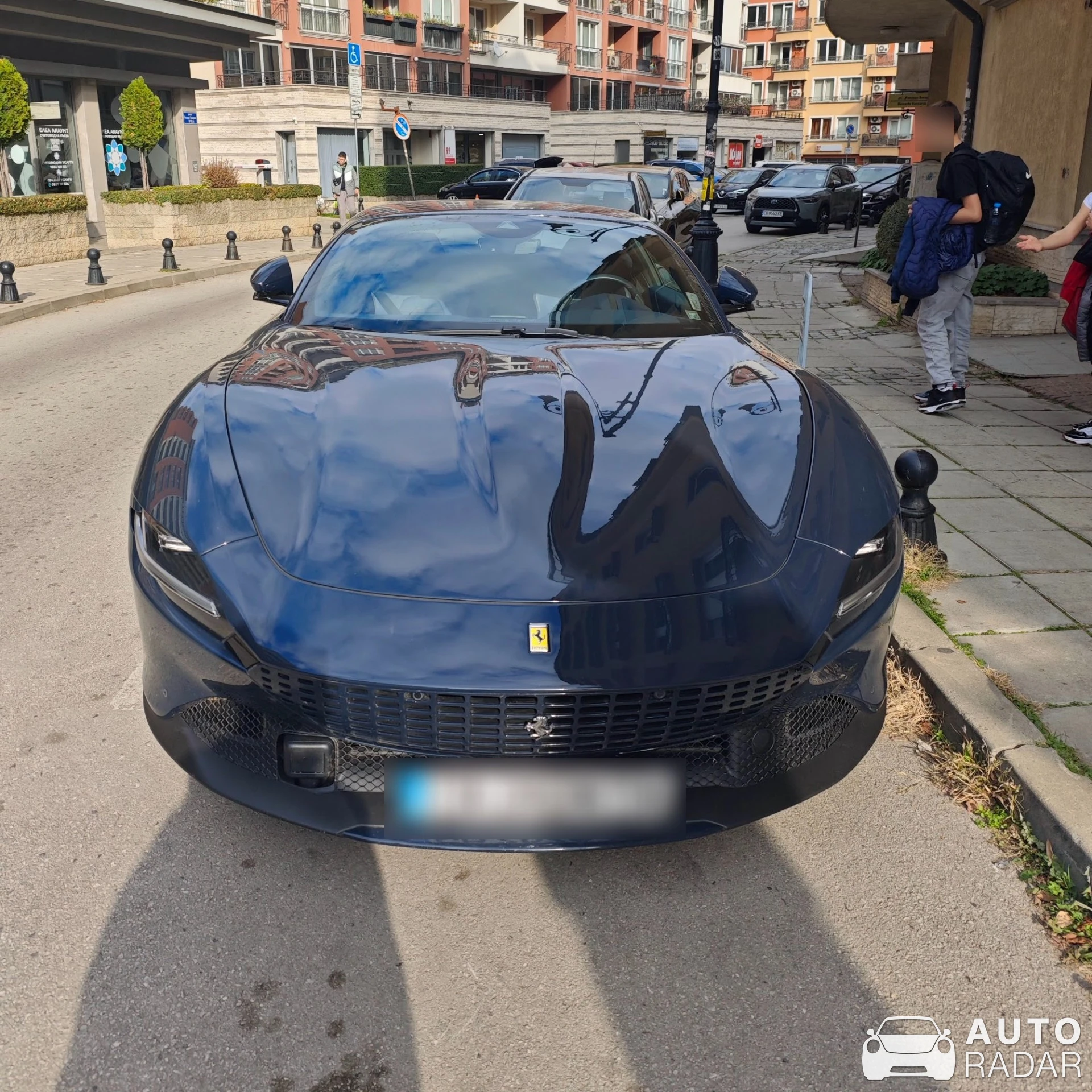 Ferrari Roma spotted in Sofia, Bulgaria
