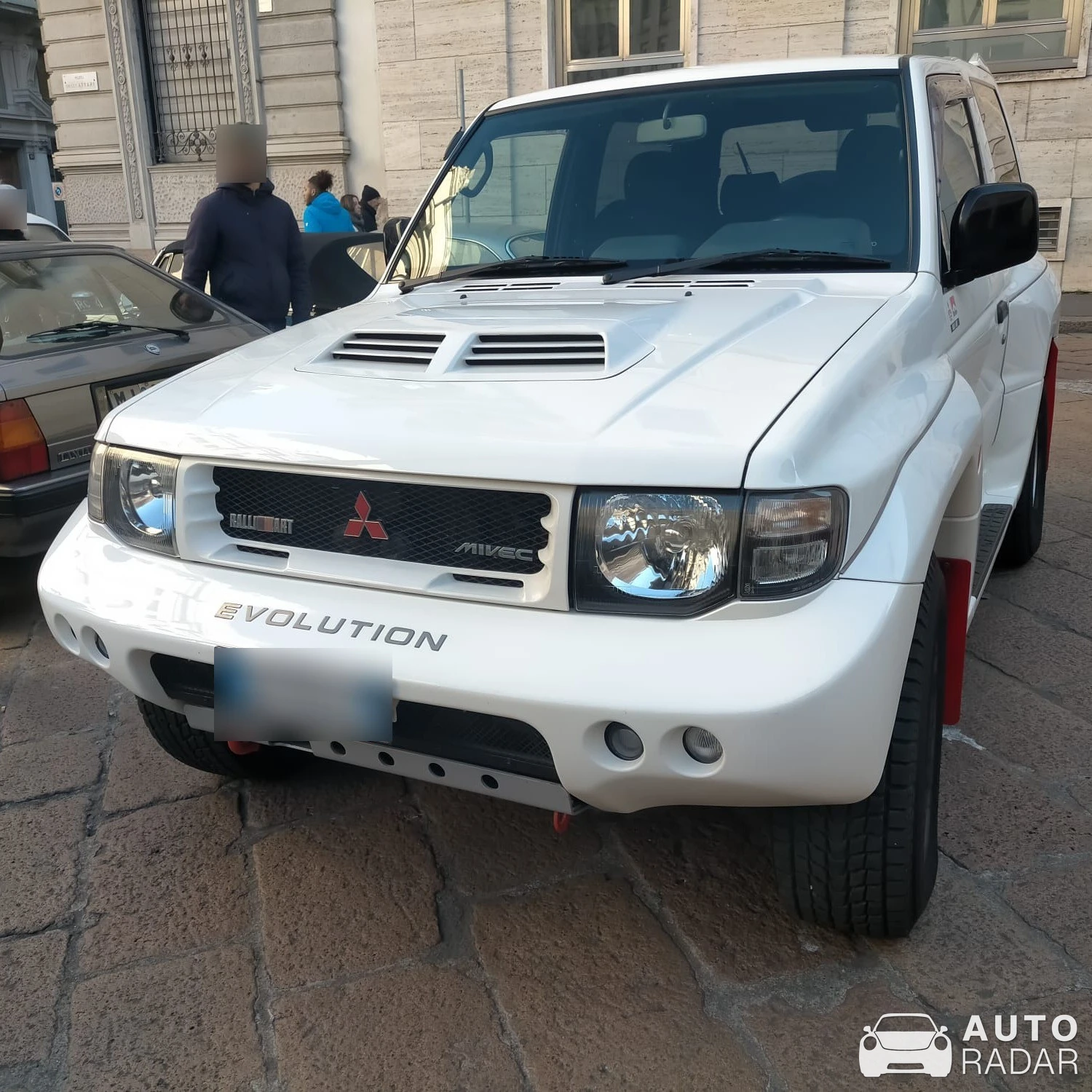 Mitsubishi Pajero Evolution spotted in Milano, Italy